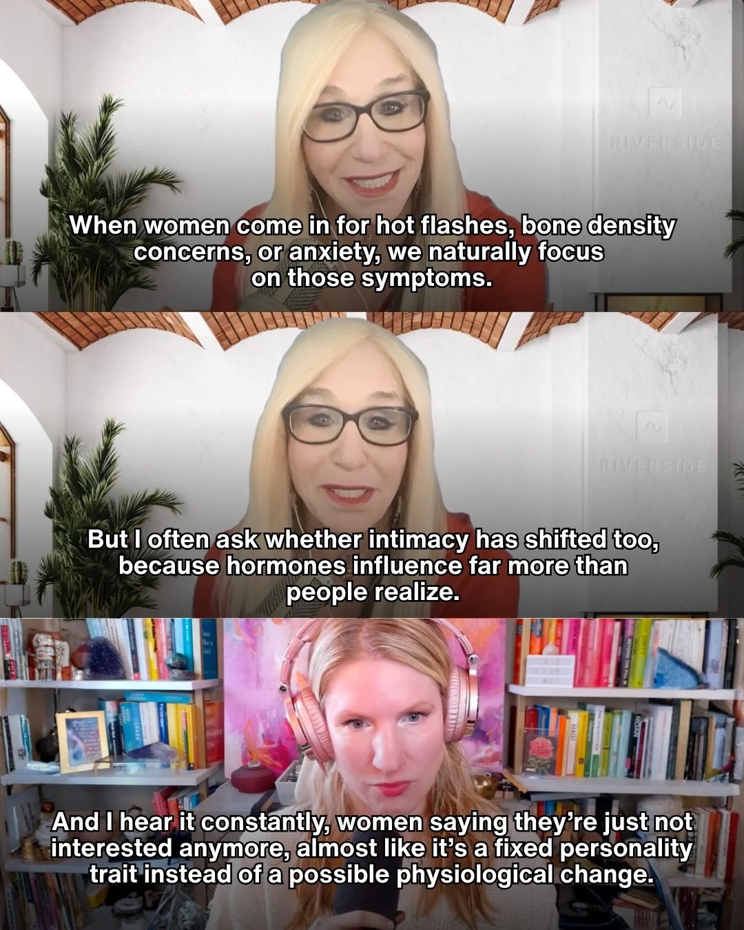 For a lot of women, the shift in libido during midlife gets quietly absorbed into the story of aging.
&ldquo;It&rsquo;s just stress.&rdquo; 🤡
&ldquo;It&rsquo;s just being busy.&rdquo;🤡
&ldquo;It&rsquo;s just getting older.&rdquo;🤡

But desire is n