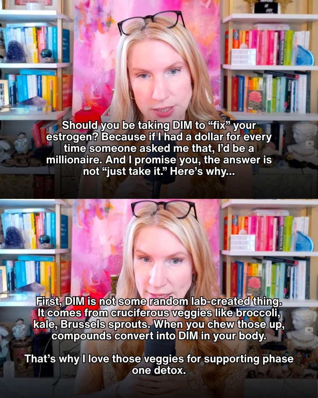 Everyone wants a shortcut when it comes to estrogen.
&ldquo;Just take DIM.&rdquo;
&ldquo;Lower it.&rdquo;
&ldquo;Balance it.&rdquo;
But hormones are not that bossy. And they definitely don&rsquo;t respond well to random supplement drive-bys. 😅

DIM 