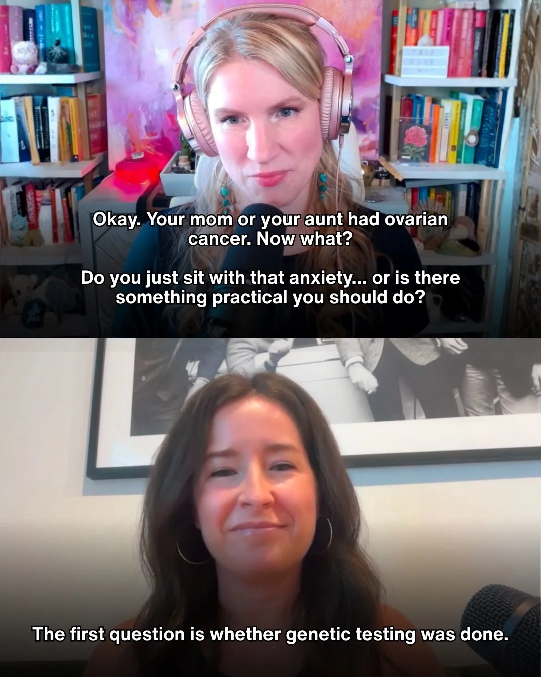 Family history can feel frightening, making you get a tad bit paranoid sometimes.

You hear &ldquo;ovarian cancer&rdquo; or &ldquo;uterine cancer&rdquo; and suddenly your brain jumps ten steps ahead. That&rsquo;s normal. But the goal is not to spiral
