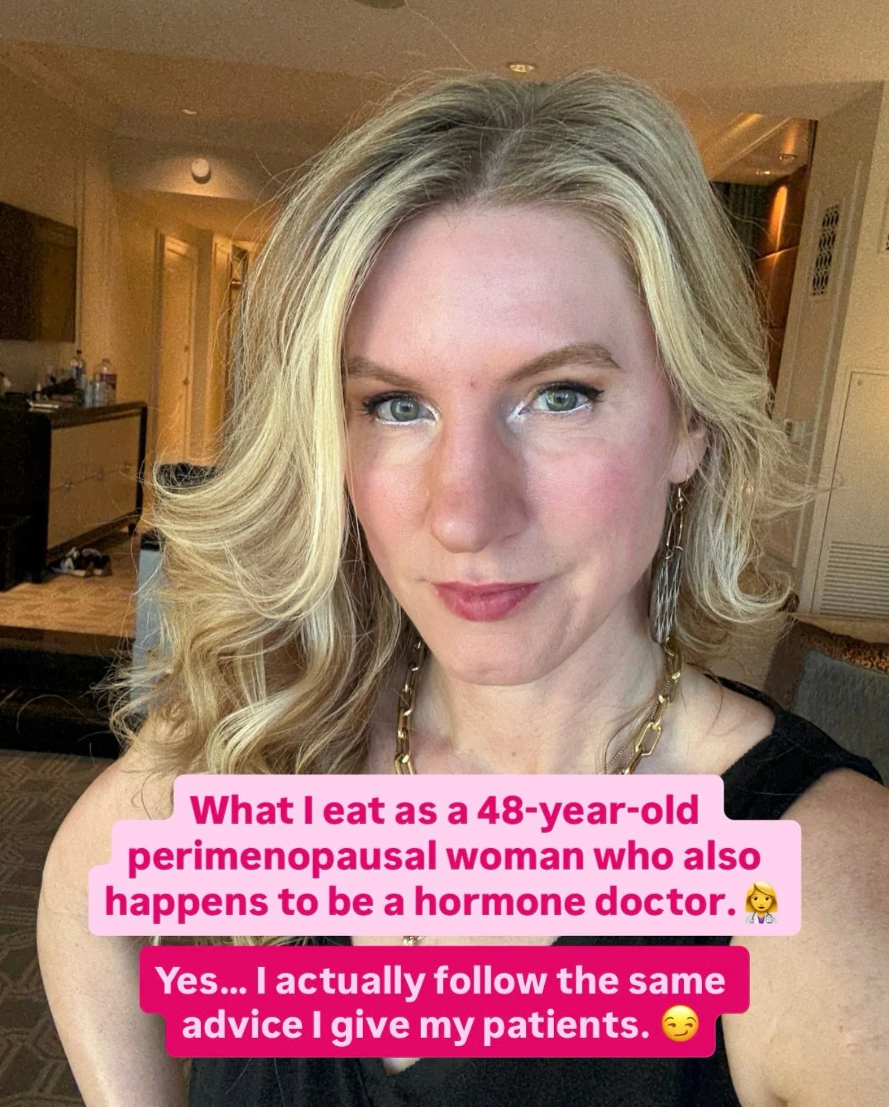 Follow @dr.carriejones for more hormone sanity and perimenopause education.

Nutrition doesn&rsquo;t need to be complicated. 🙅&zwj;♀️

Most of the time I&rsquo;m just focusing on protein, fiber, healthy fats, and whole foods (plus a little dark choc