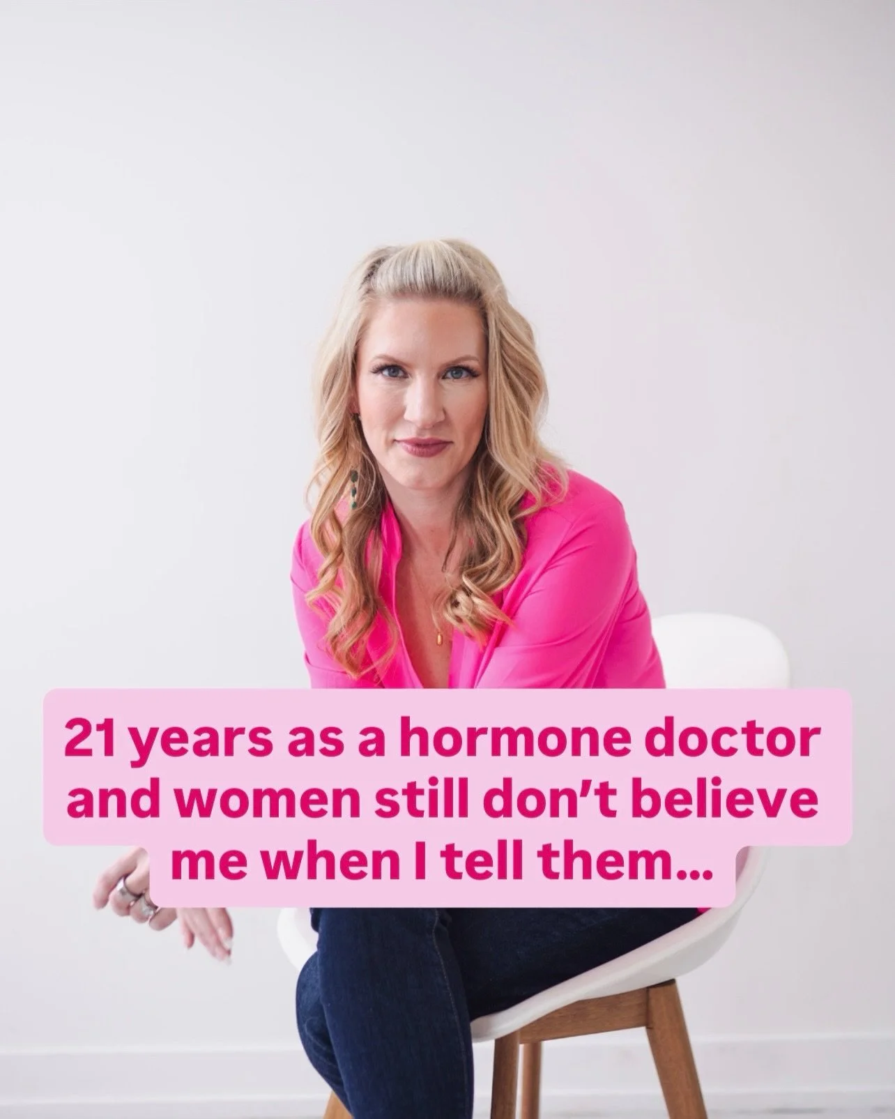 Follow me @dr.carriejones for more hormone education and perimenopause insights (with a side of humor🥰!)

After two decades working in hormone health, there are a few things I still find myself explaining to women almost every single day.

Hormones 