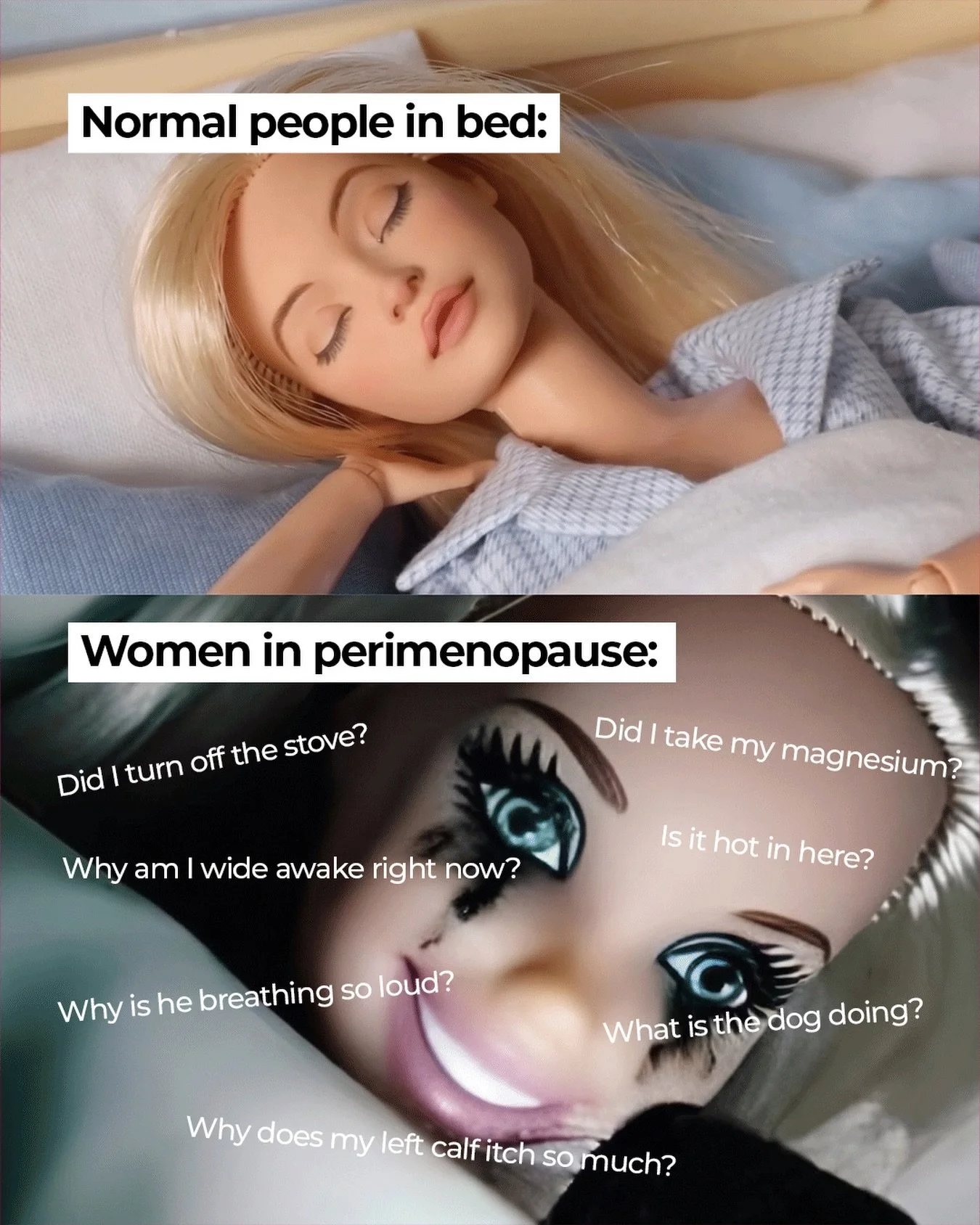 Follow me @dr.carriejones for more hormone sanity and perimenopause real talk 👩&zwj;⚕️

If you suddenly feel hot, irritated, or completely overstimulated out of nowhere, there is a physiological reason behind it.

As estrogen declines during perimen