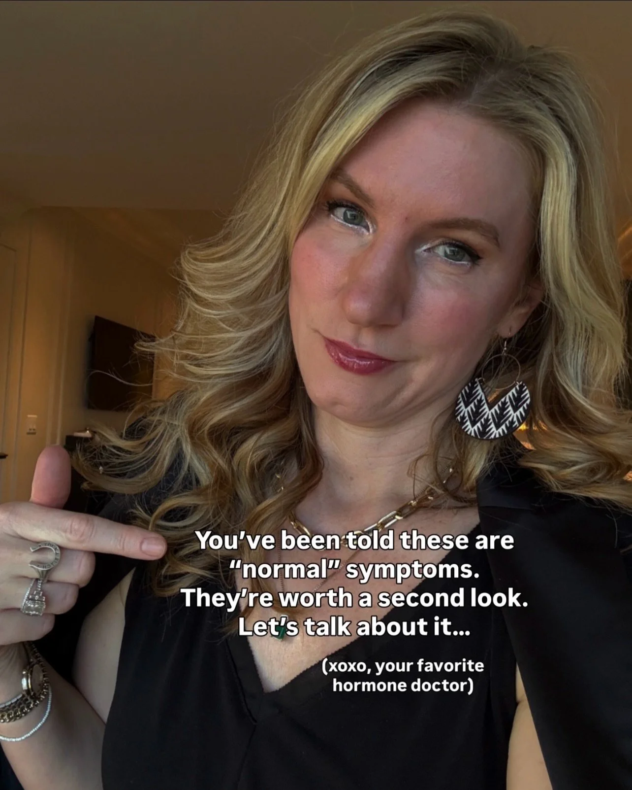 You&rsquo;ve been told midlife symptoms are &ldquo;normal&rdquo; for so long that the weird ones barely get a conversation&hellip; but I&rsquo;m here to lovingly raise my hand with some attitude. 🙋&zwj;♀️

Hot flashes and irregular periods get most 