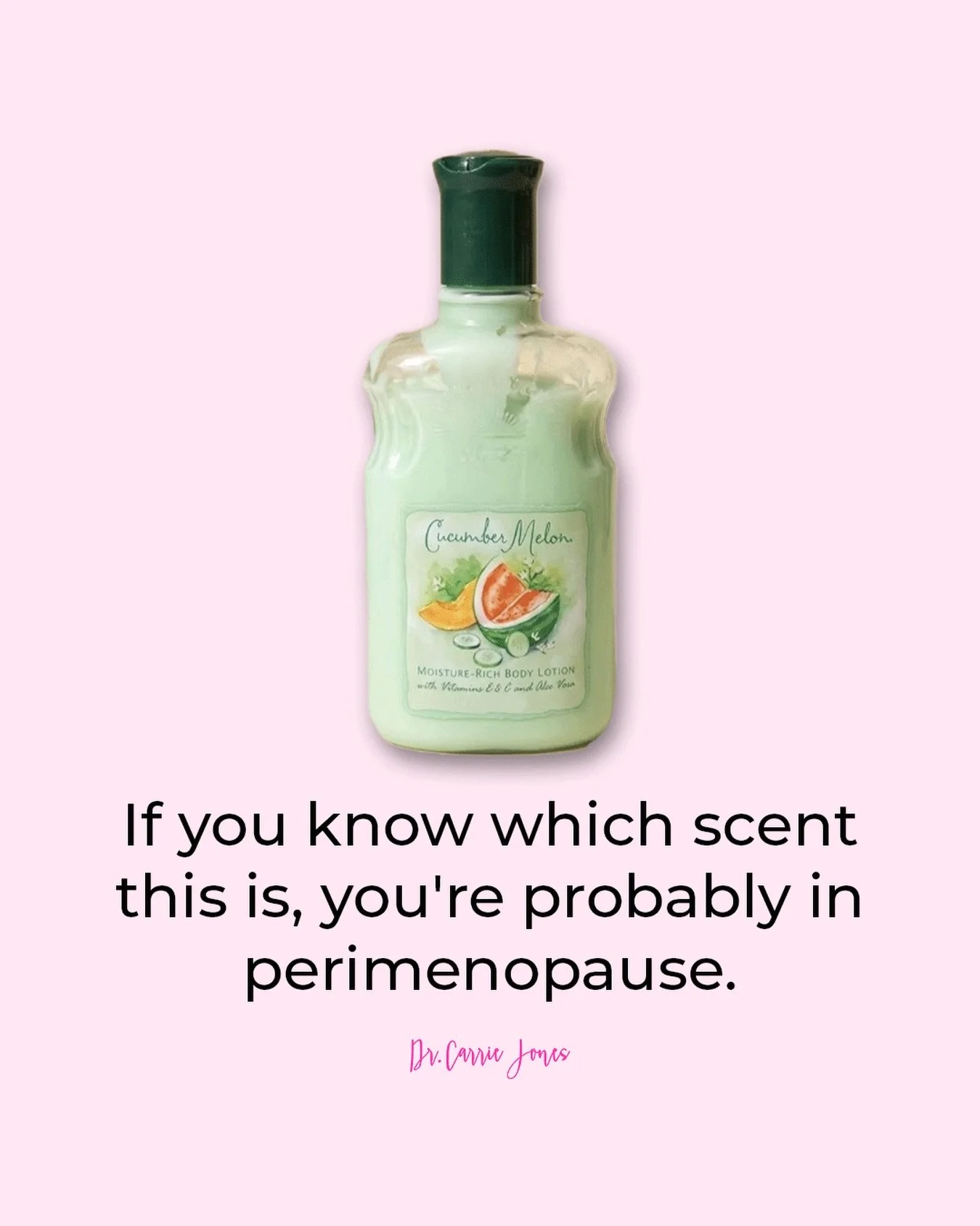 If this scent just unlocked a memory from middle school or high school along with wearing flannel shirts, doubling up on tank tops, or overalls with one strap undone&hellip; congratulations, your perimenopause membership card may be arriving shortly.