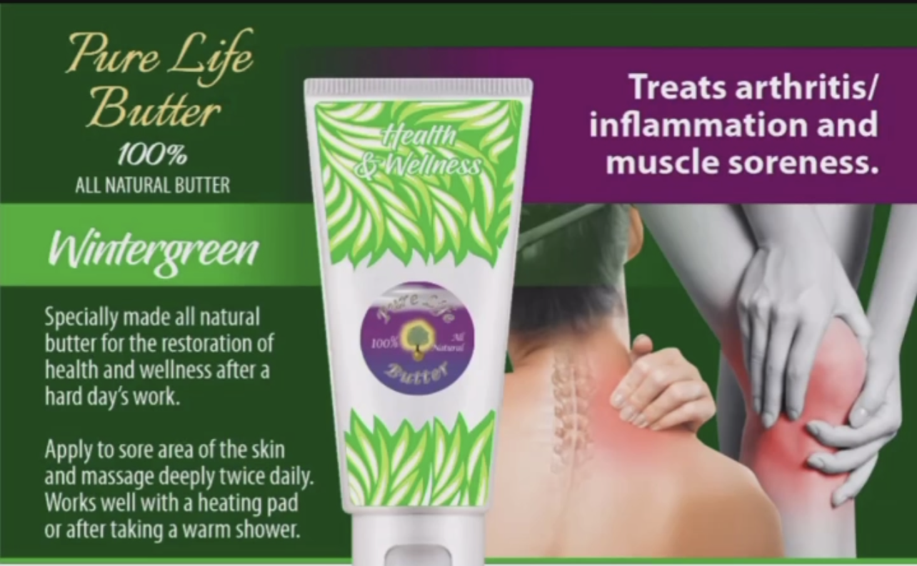 Pure Life Butter Wintergreen