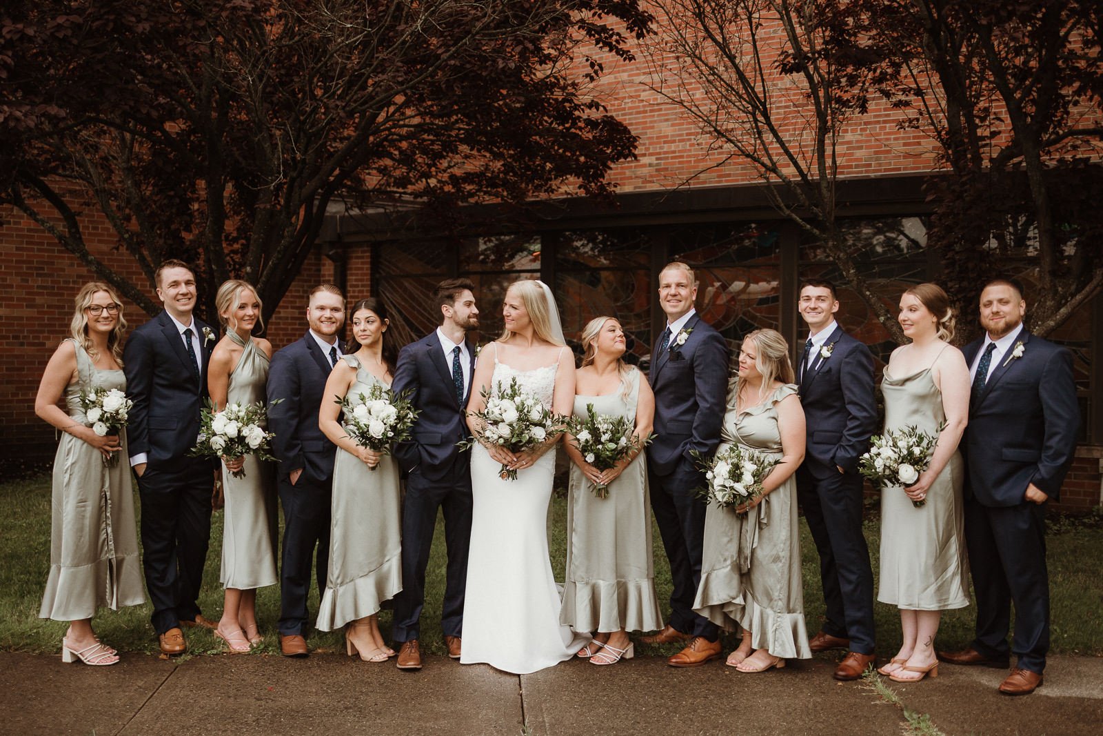 Photography: Nicole Nero | Coordination: VFox Events | Venue & Catering: Forno Bistro  | Dress: Ferri Formals | Makeup: Carina Scott | Florist: The Posie Peddler