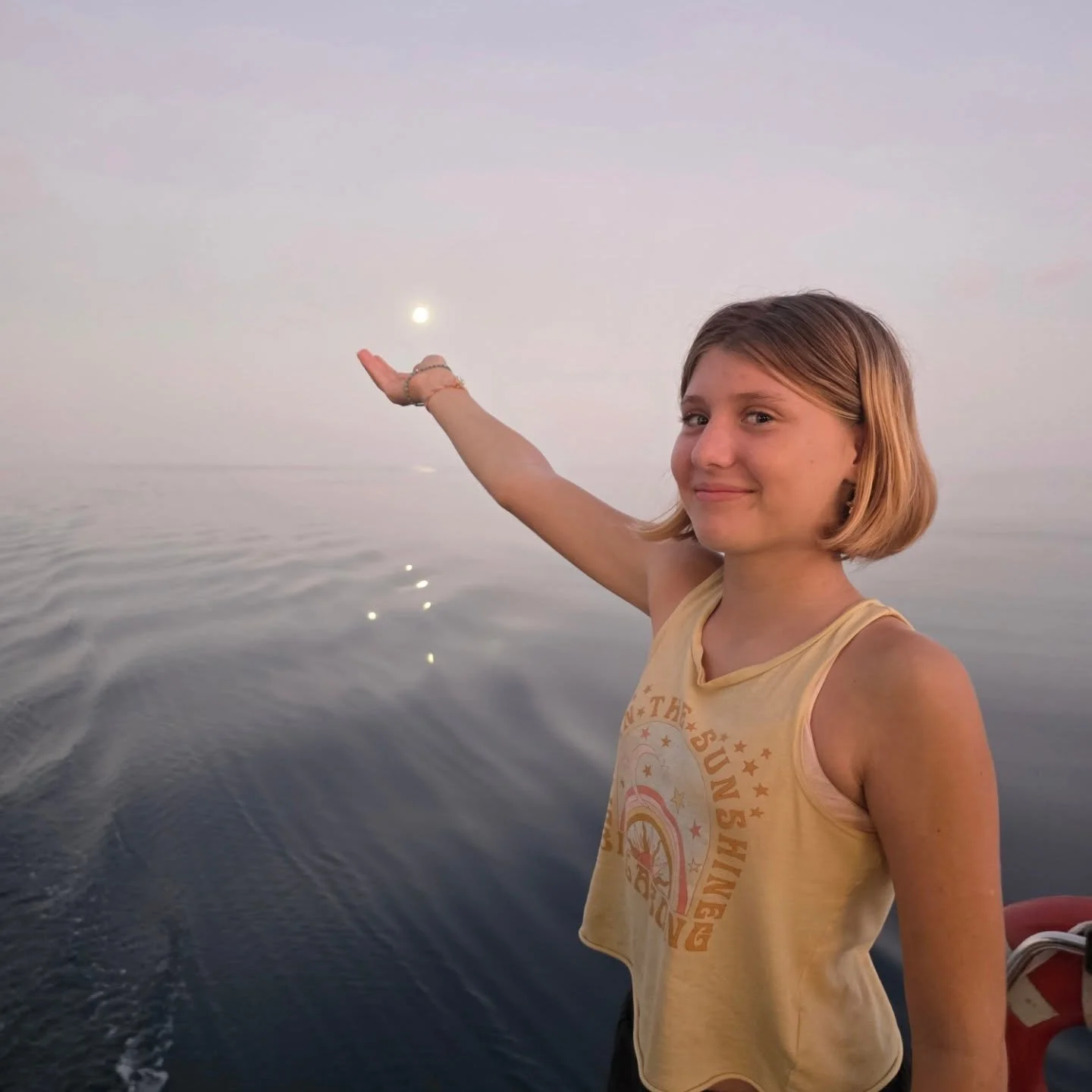 End of Day 6

Top speed today: 5.8 kts.

Nautical miles to destination: 231

Light conditions continue. Minimal sea state.

Kids completed schoolwork this morning. Massive win when underway. 

Overnight, a booby perched on the mast and left a signifi