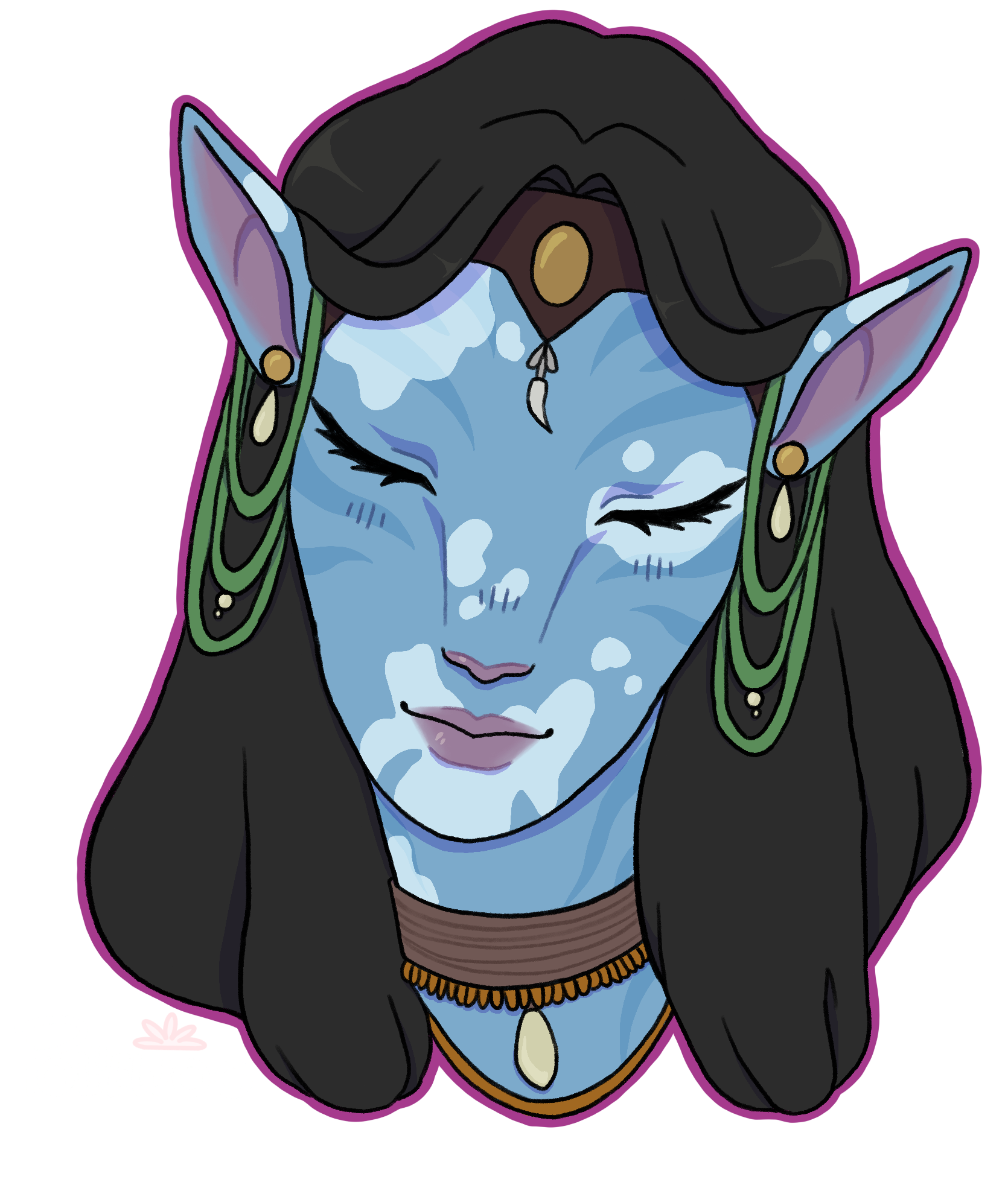 2025 Tsu'gnal made for MistyMiyasashi (ArtFight User)