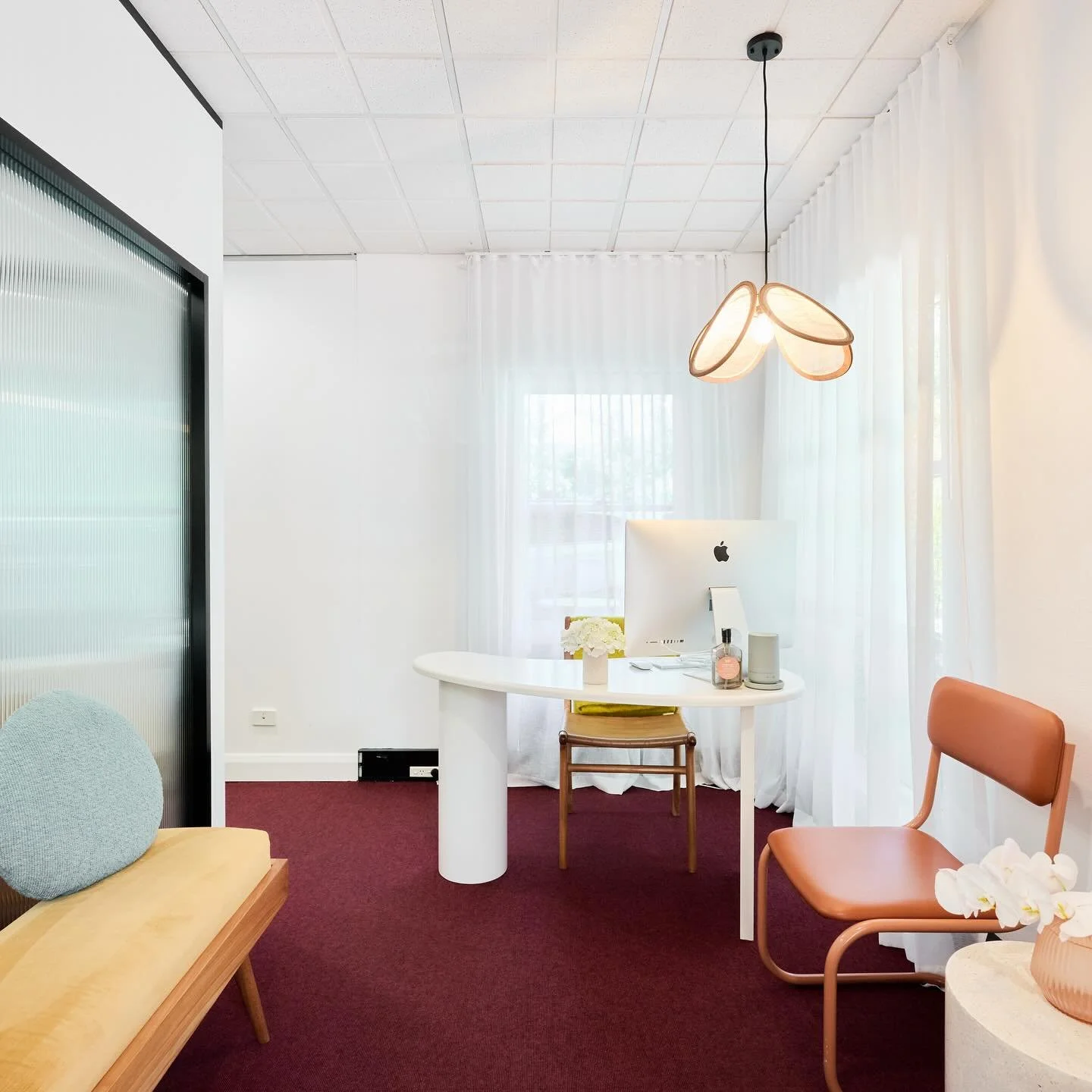 If waiting rooms had personalities, ours would be warm, gentle, and a little cheeky! 🌸

Sip your tea, scroll your phone, or just close your eyes and enjoy this little pause before the good stuff begins. 💕