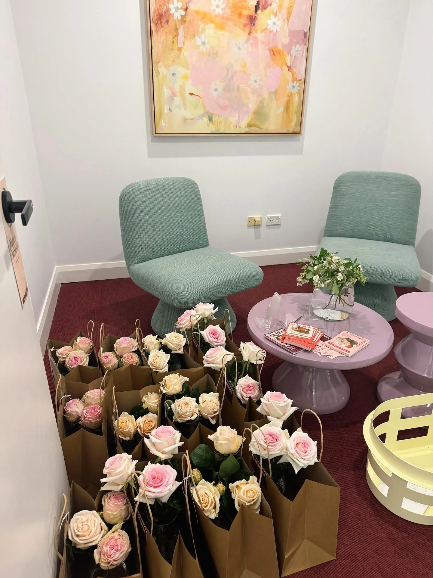 Earlier this week, Georgia was out spreading some Her Matters love! 💌

Our team delivered goodie bags to some of the amazing obstetricians, gynecologists, lactation consultants, and women&rsquo;s health GPs around Canberra, because they deserve a li