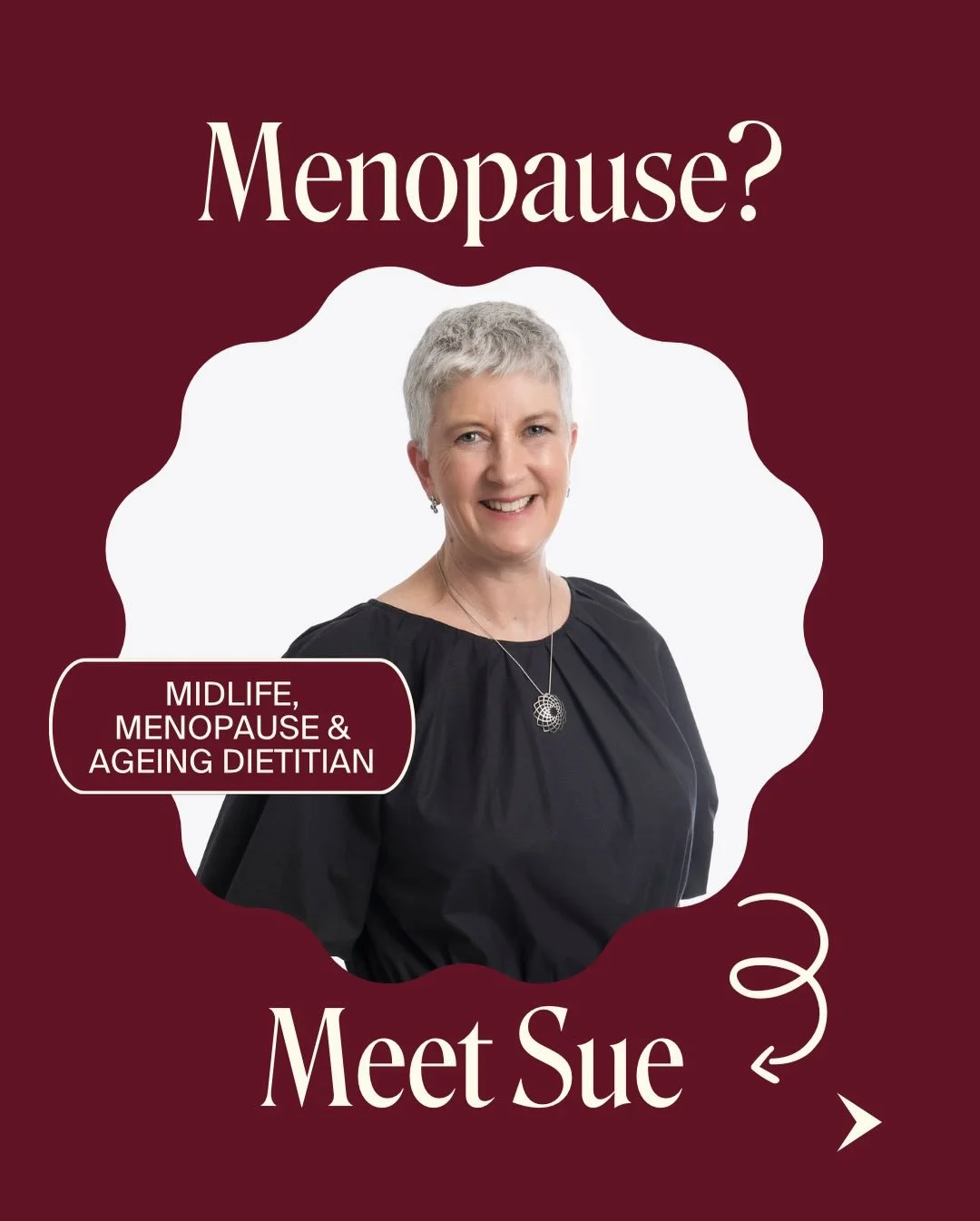 Menopause? We&rsquo;ve got you.

Meet Sue Lindsay 👋✨

Sue is our Midlife, Menopause and Ageing Dietitian joining the Her Matters team in February 2026 and available to book online now!

She loves helping with:
&bull; Hot flushes, weight changes and 