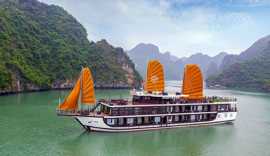 Sailing Through Paradise: Lan Ha Bay, Vietnam 🌊⛵️✨

Cruising through Lan Ha Bay feels like stepping into a dream&mdash;where emerald waters meet towering limestone karsts, and time slows down to the rhythm of the waves. Less crowded than its famous 