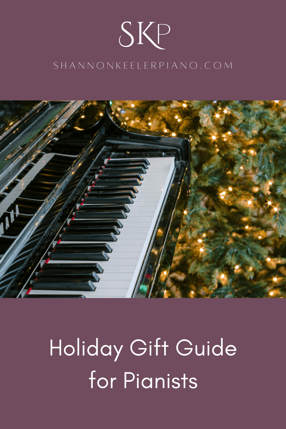 Holiday Gift Guide for Pianists