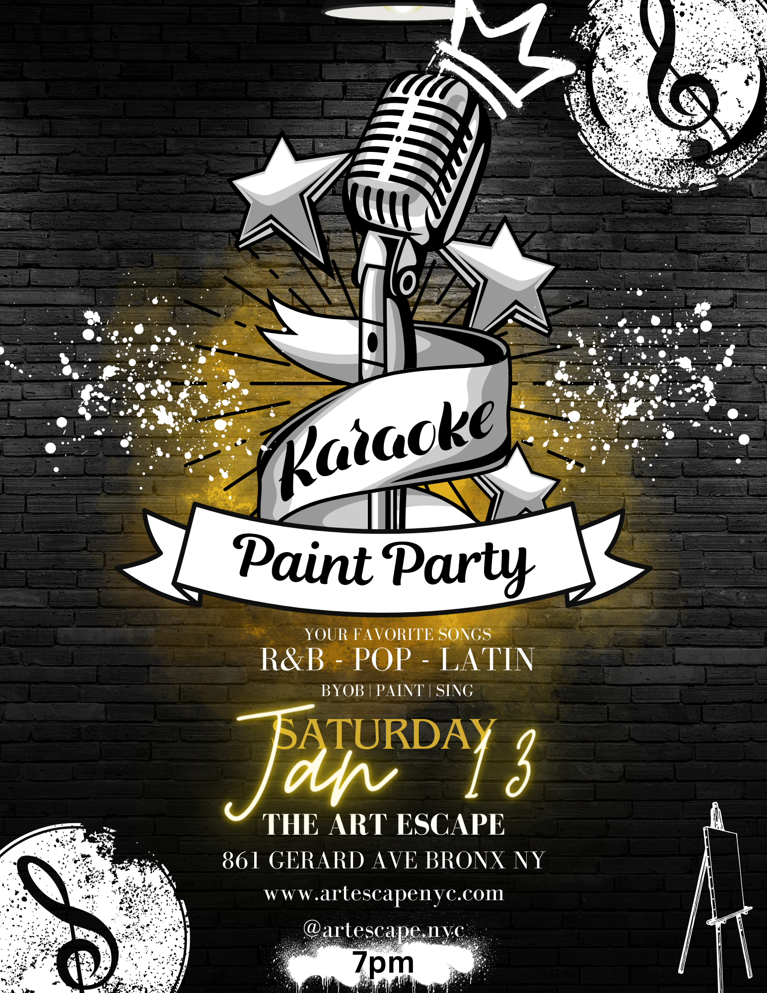 Karaoke &amp; Paint