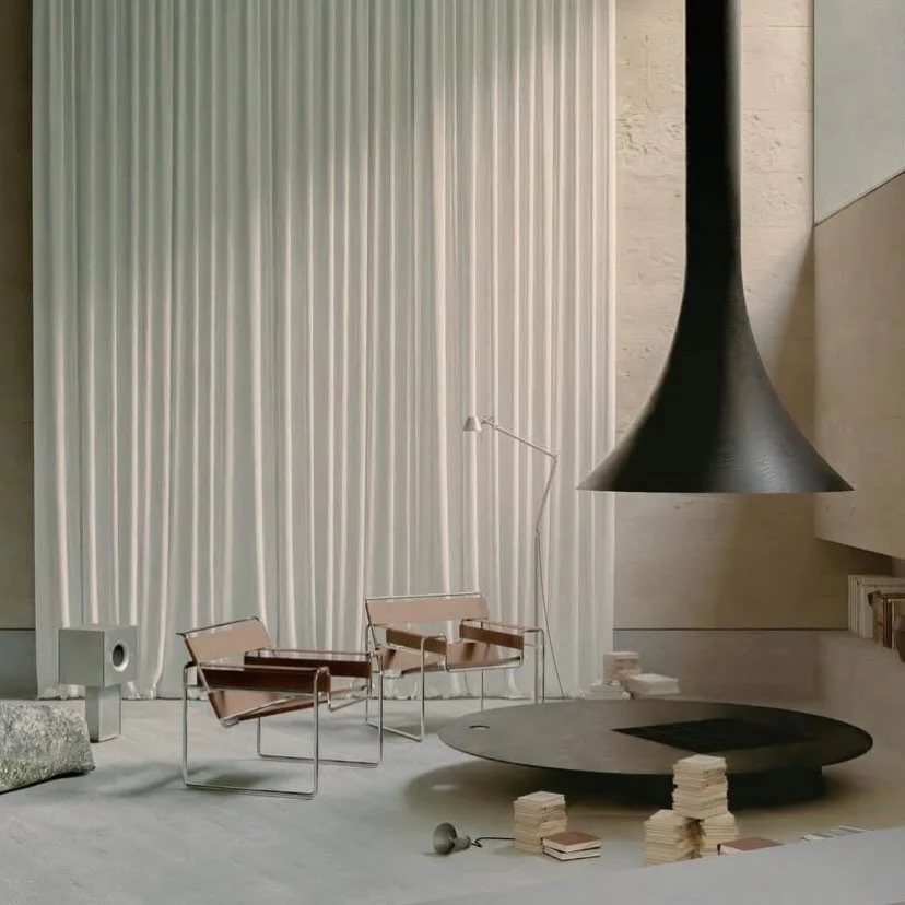 Featuring Wassily chair.

Stone House by @leopoldbanchini