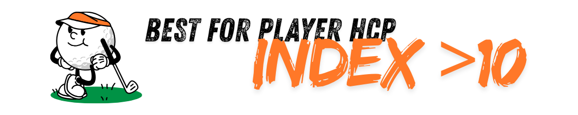 Golfer handicap for lessons, beginner golfer.