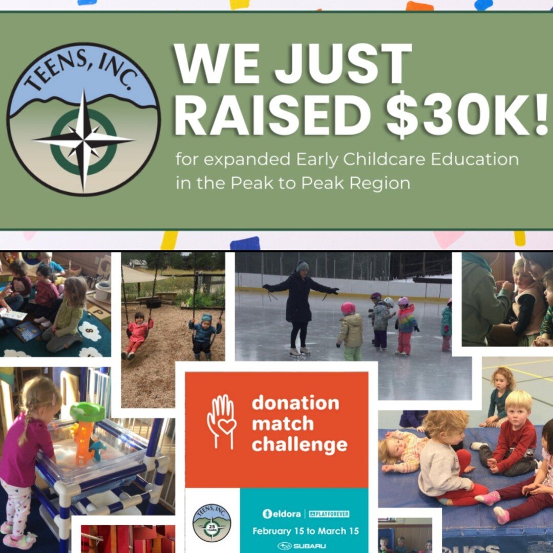 On Friday, the community came together to help us reach our $10k funding goal, unlocking the 2x match from Eldora and Subaru. 

We are grateful to so many donors who came together to put us over the finish line! The $30k will go toward expanding earl