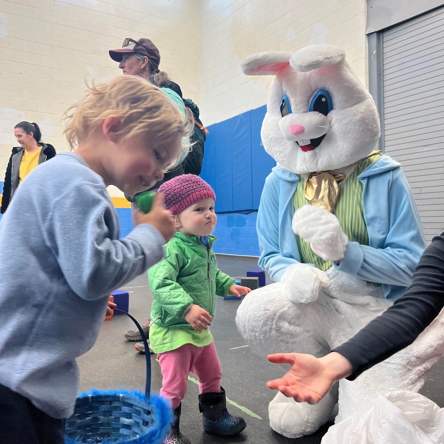 The kids had an EGG-cellent time on Saturday -- and families can look forward to more Drop-In Play tomorrow (3/26) and Thursday (3/28). 

Additional Spring Break activities include: 
- Outdoor Leadership's retreat to Moab
- Teen Center's field trip t