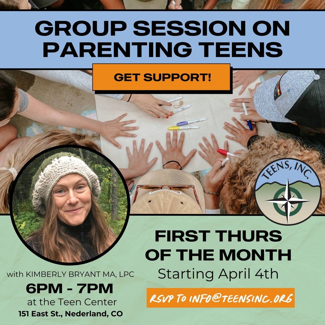 One week from tomorrow! 

Join us for a free group session with Kimberly Bryant of Roots Family Healing next Thursday!

RSVP now to info@teensinc.org. Don't miss out on this opportunity for growth and support! 🌱

P.S. If you're kids are between 2-10