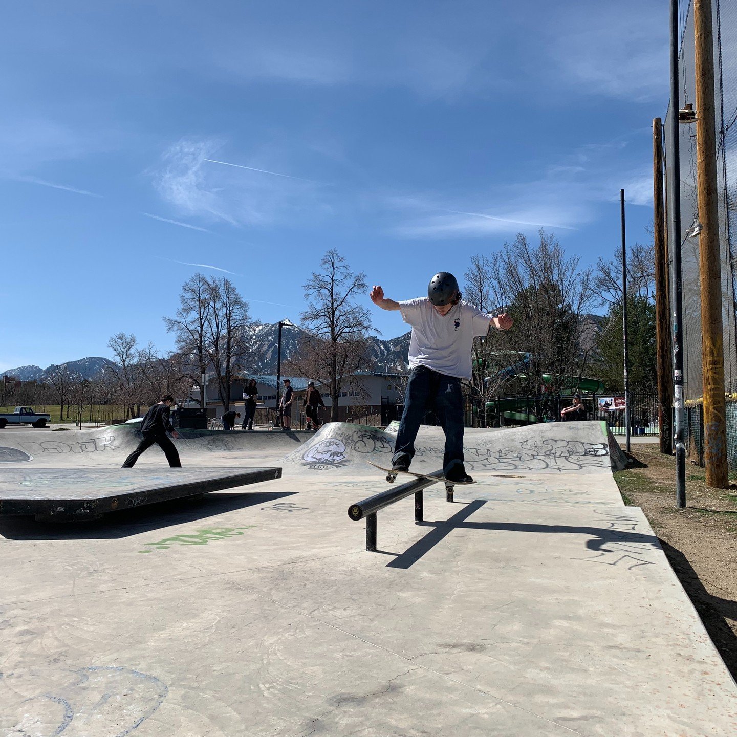 Huge thanks to @303boards on the Hill for sponsoring Chinook West High School's Skateboarding Intensive class. Thanks to their generous donation of 5 fully assembled skateboards, CWHS students have been able to enjoy a weekly 5 hour long skateboard c