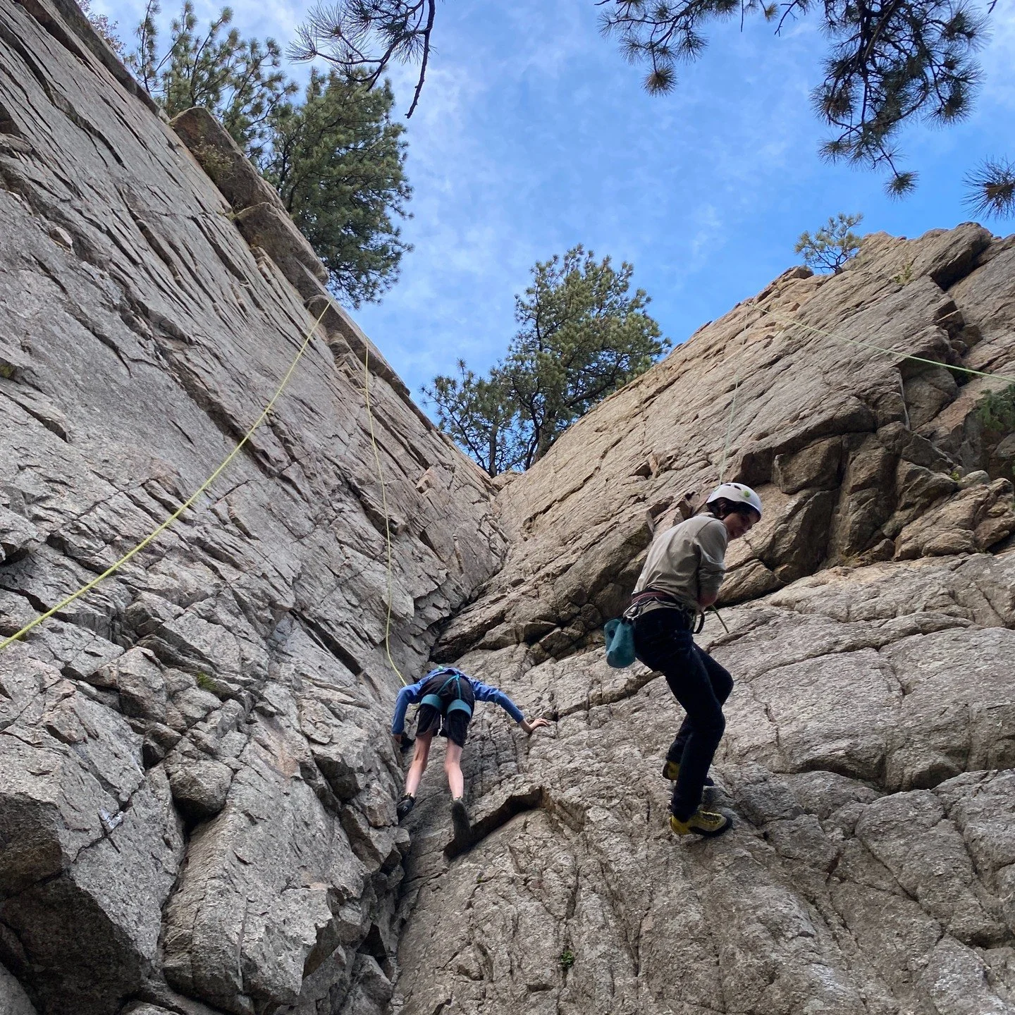 We are wrapping up our after school rock climbing program next week and we just returned from trips with our high schoolers last week.

This November, our Outdoor Leadership Team will be running a cabin trip to Sylvan Lake State Park in Eagle, Colora