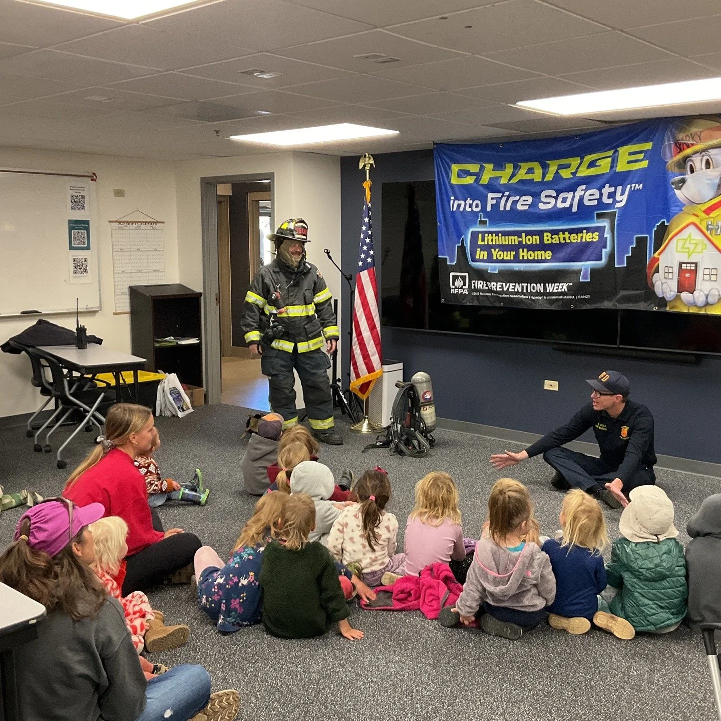 Last week New Explorers Learning Center got to learn about all things fire safety. Huge thanks to the local heroes at Nederland Fire Protection District!