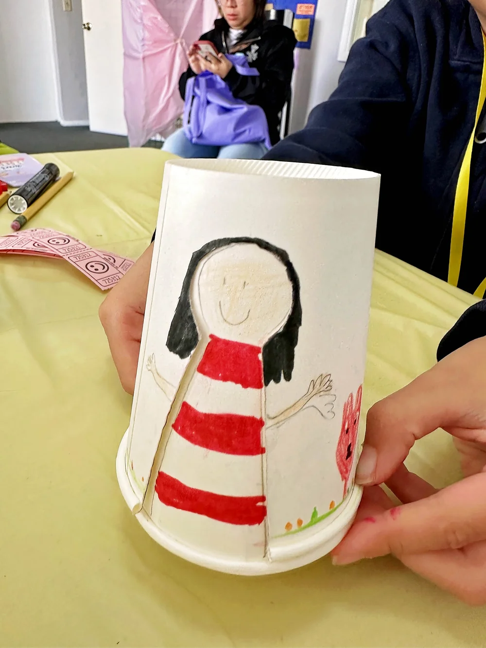 Girl Expressing Happiness