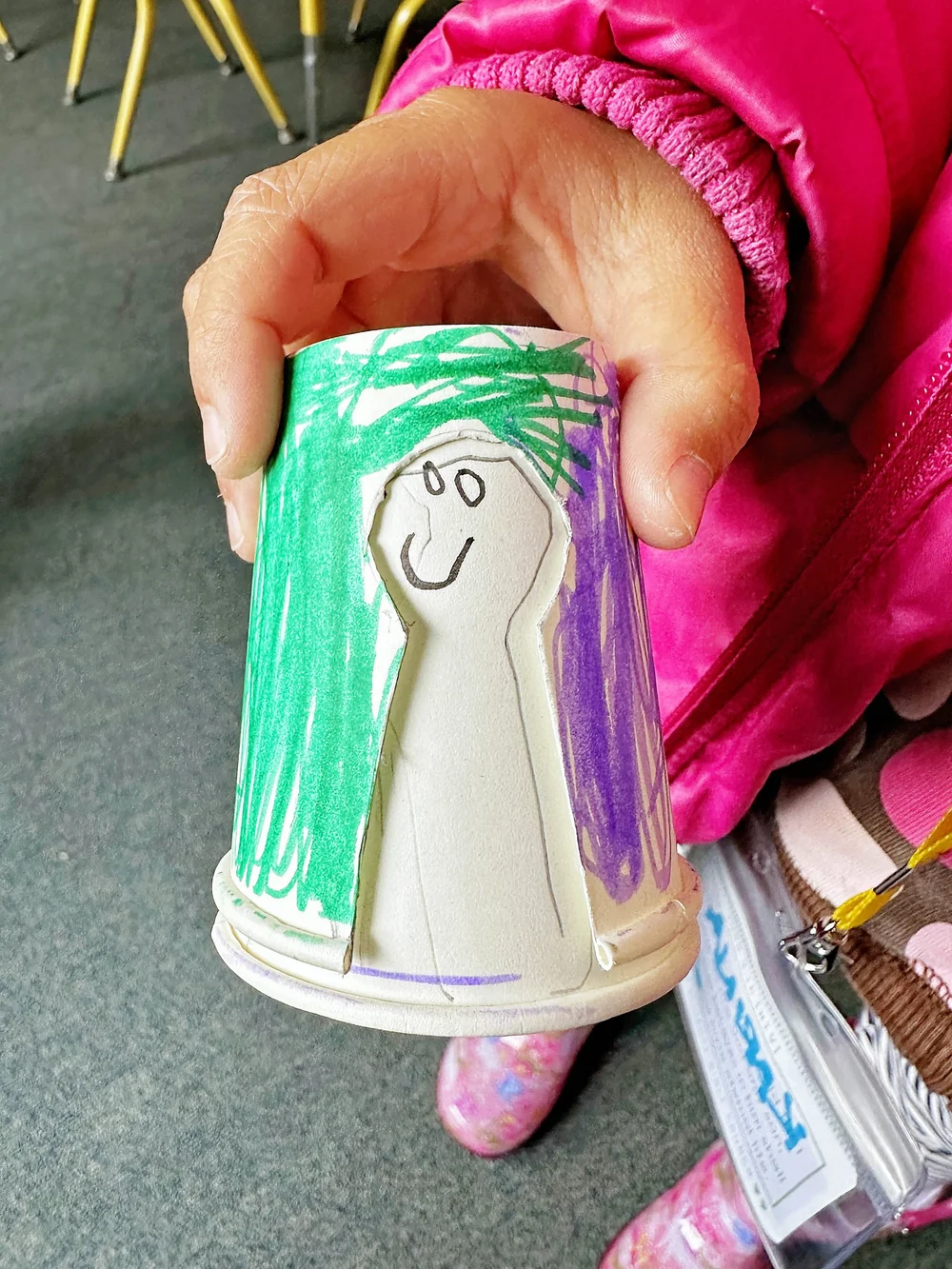 Girl Expressing Happiness