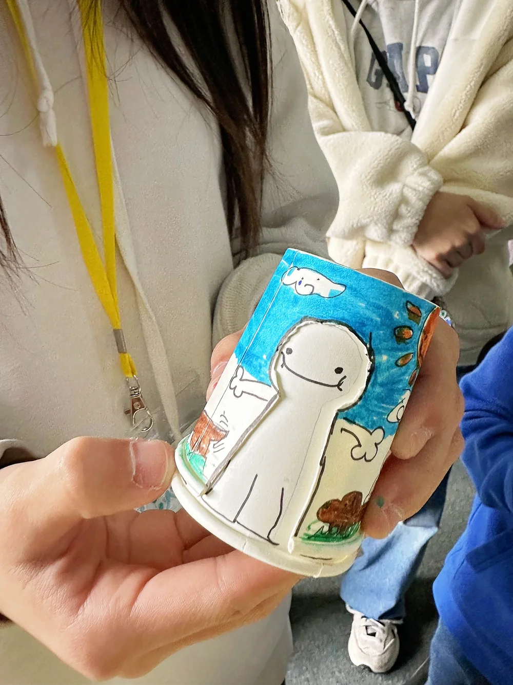 "Bob" Expressing Happiness