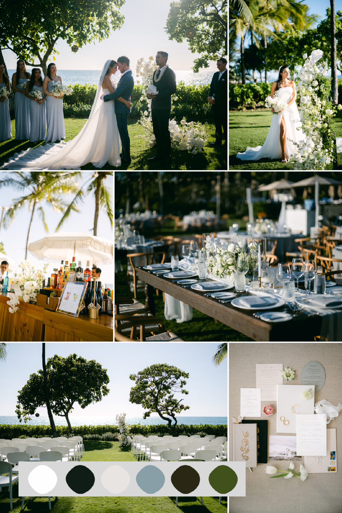 Real Wedding Palettes That Tell a Love Story in Color