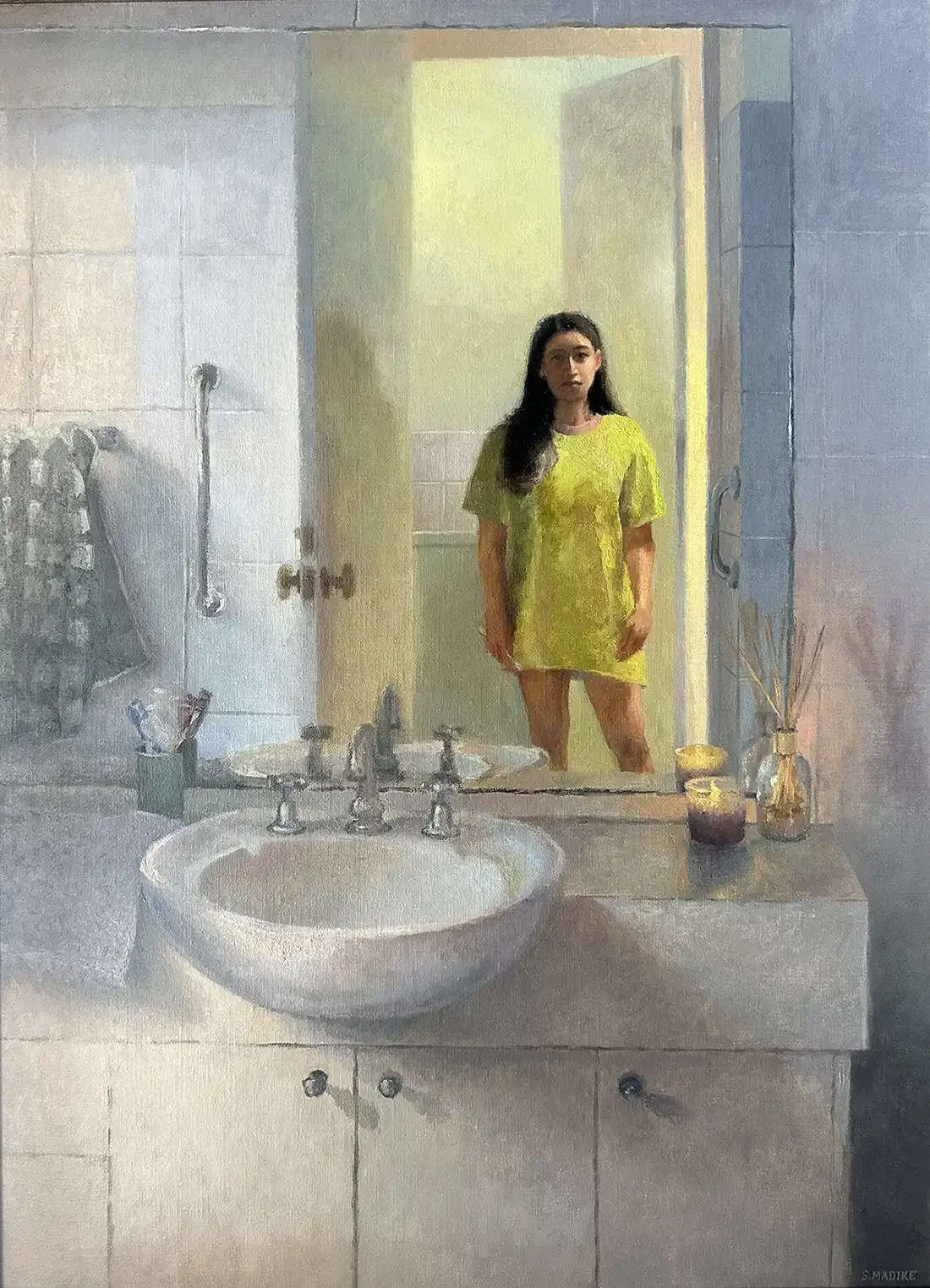 Morning Routine, Oil on linen | Noel Waite Exhibitors Award 2025