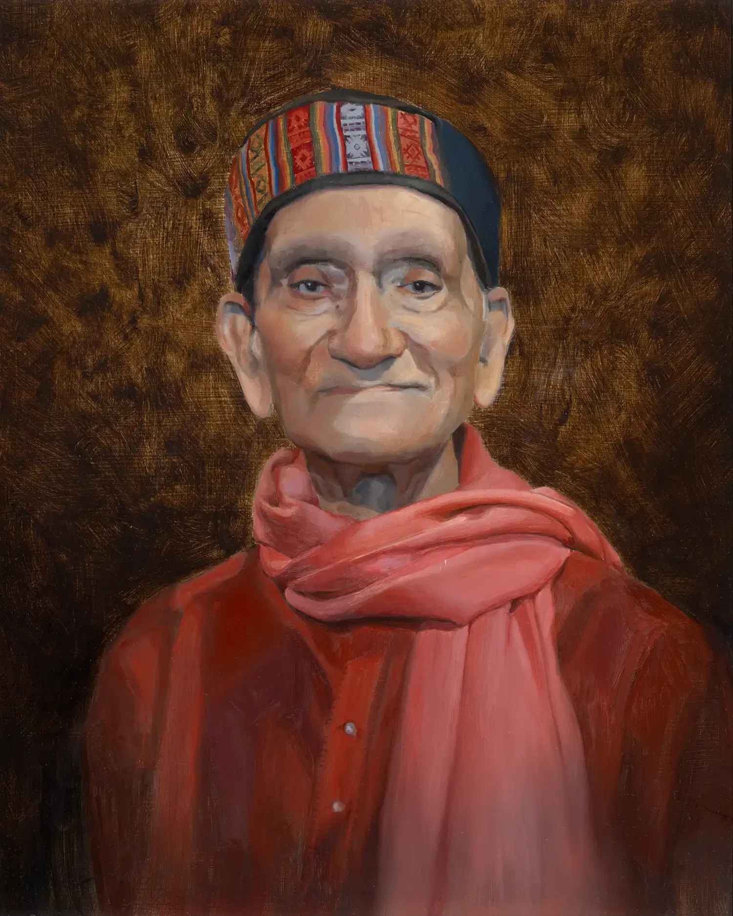 Bapi, Oil on Linen | Posthumous Portrait Commission