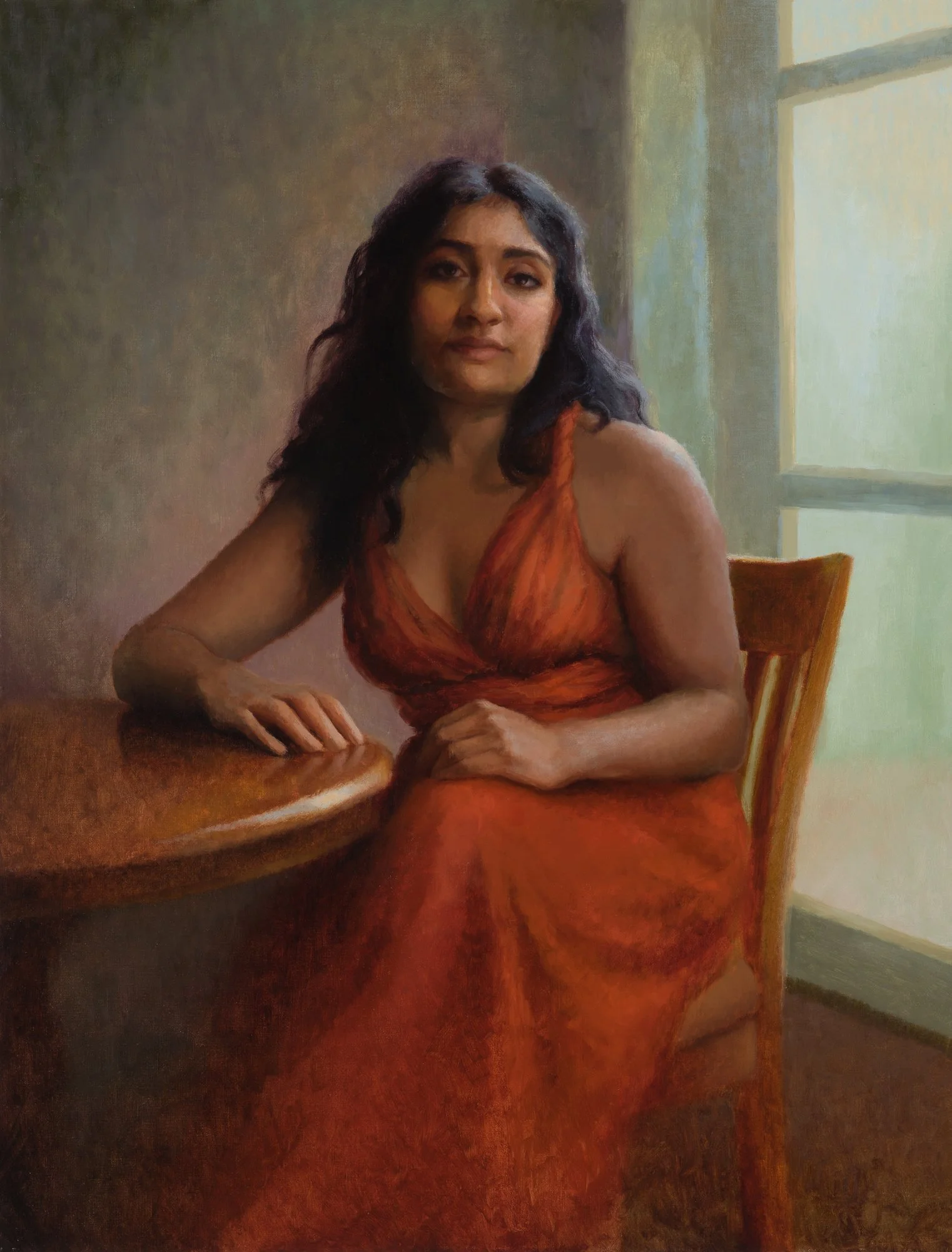 Childhood Friend, Oil on Linen