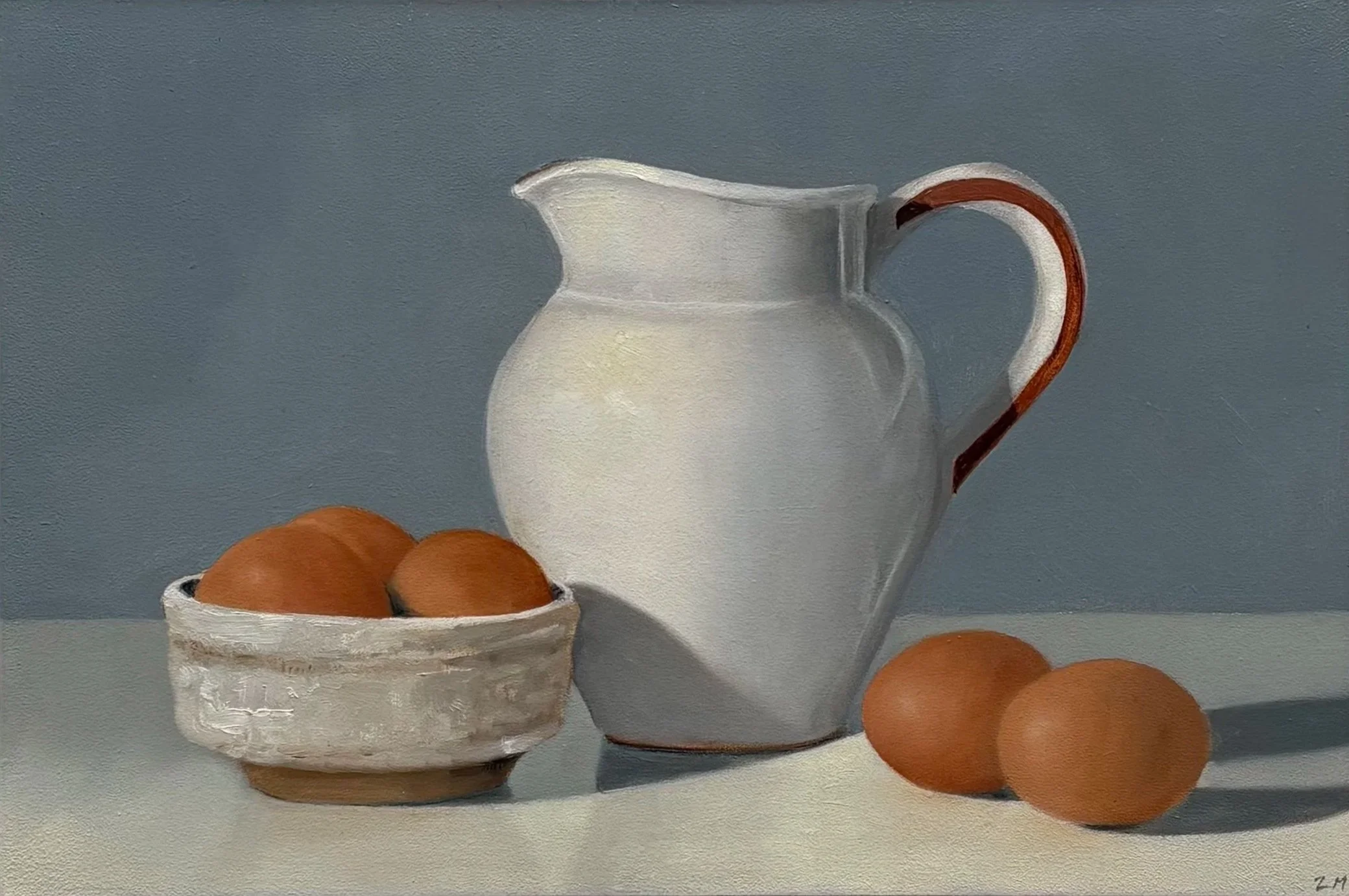 'Five Brown Eggs' Paper Pear Wagga Wagga NSW