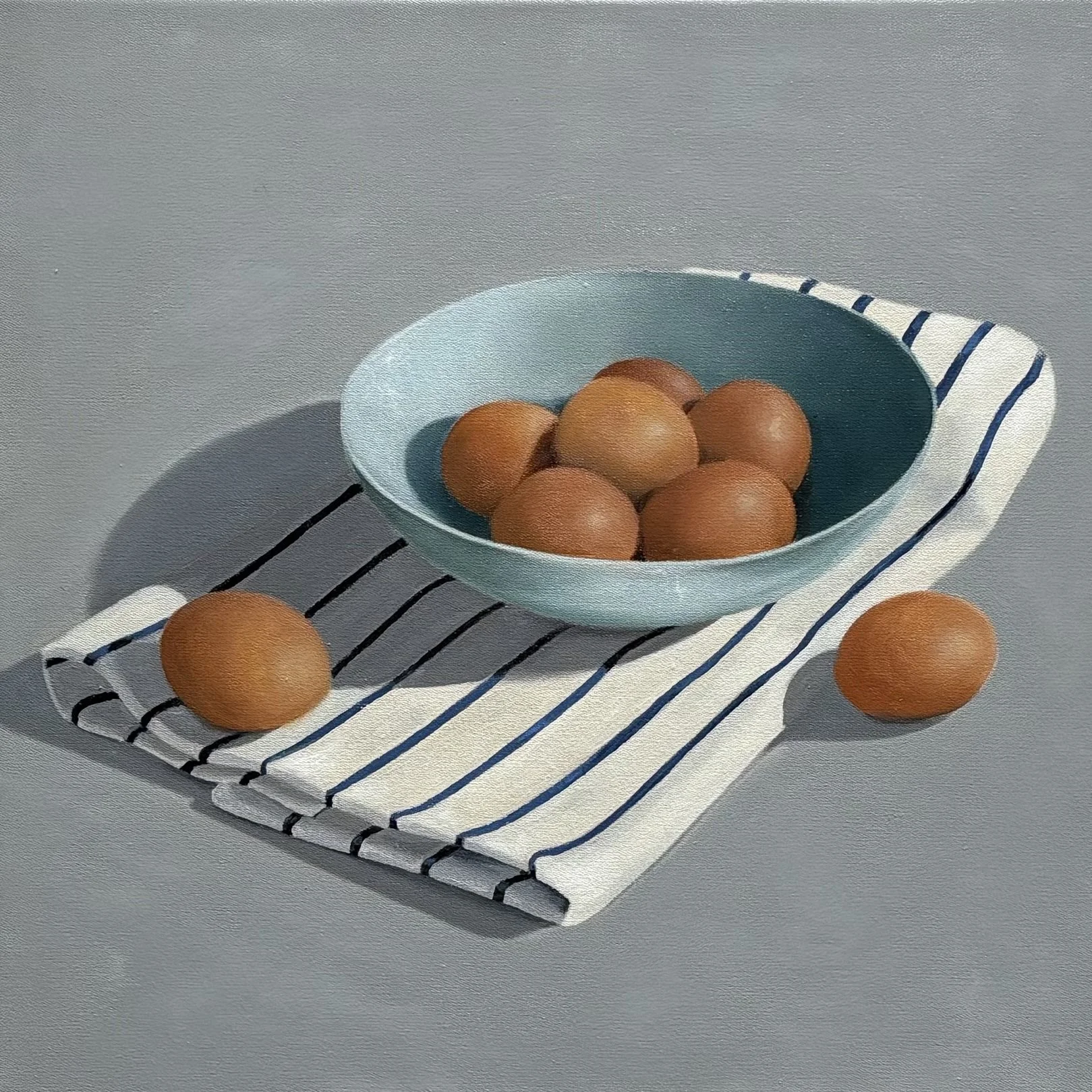 'Eggshell Blue' available from Mosman Art Walk. February 19 to March 10 SOLD