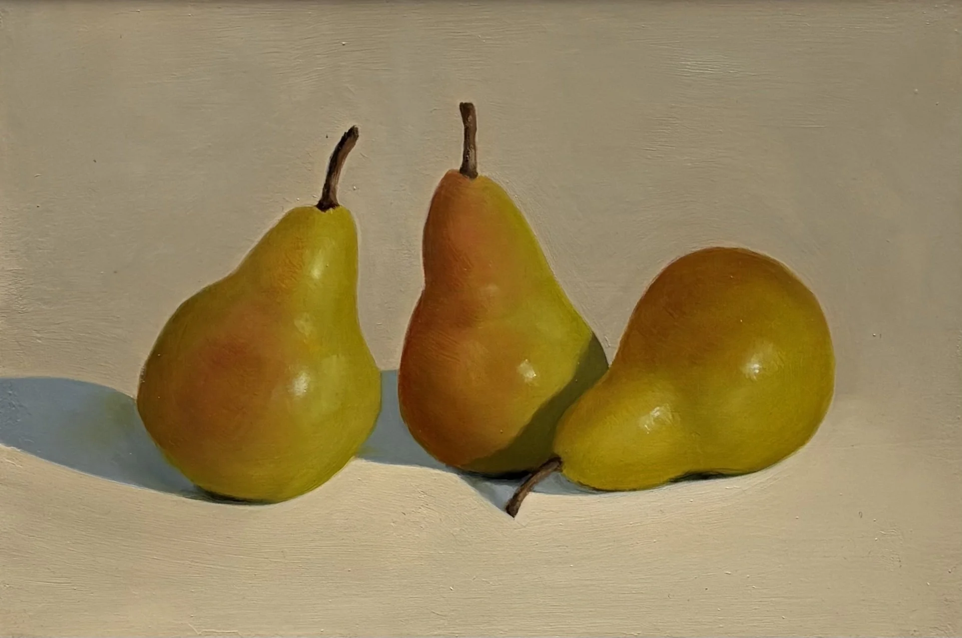 Three Little Corellas - Lynda McKay unframed.jpg