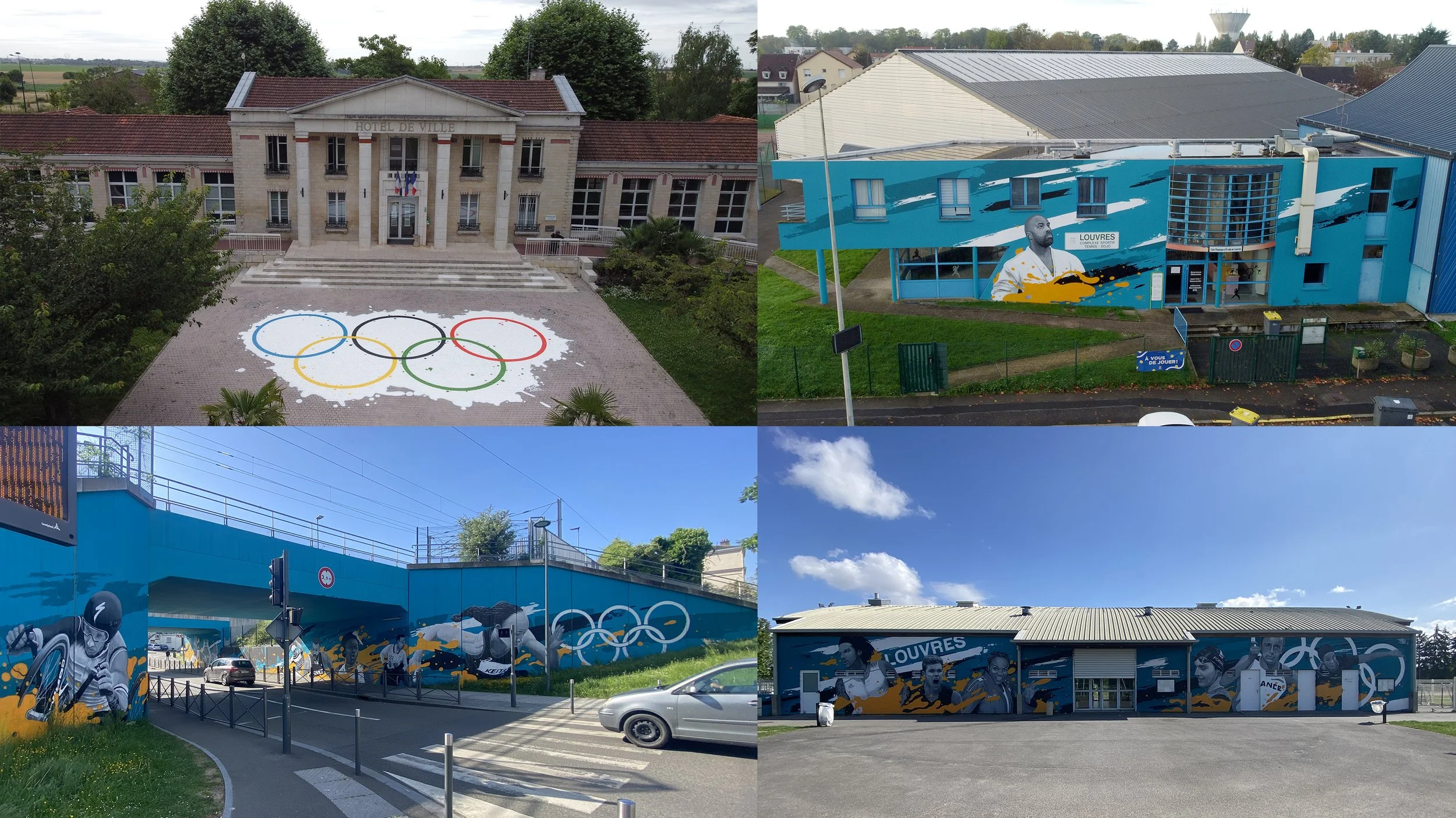 Passage de la flamme olympique