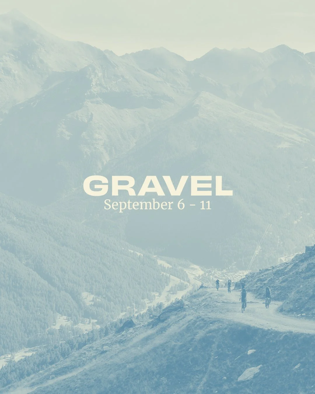 The wait is over... The fourth edition of Le Pilgrimage Gravel will take place from September 6 to 11, 2026, at basecamp @hotelsaintroch in Puy-Saint-Vincent.

50 riders. 3 stages. 4 days in the saddle. 1 shared dinner table. Open for all. And again,