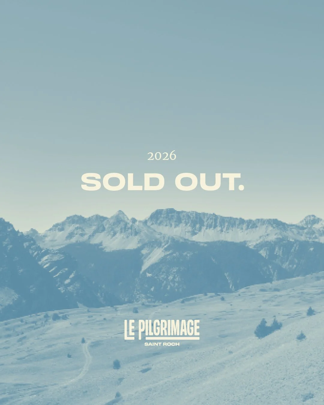 Nous sommes complet. Fifty riders, ten nationalities, one shared adventure ahead. Le Pilgrimage Gravel 2026 is fully booked, and we&rsquo;re grateful for every pilgrim who felt the pull of the mountains.

For those who hoped to join but missed out: t