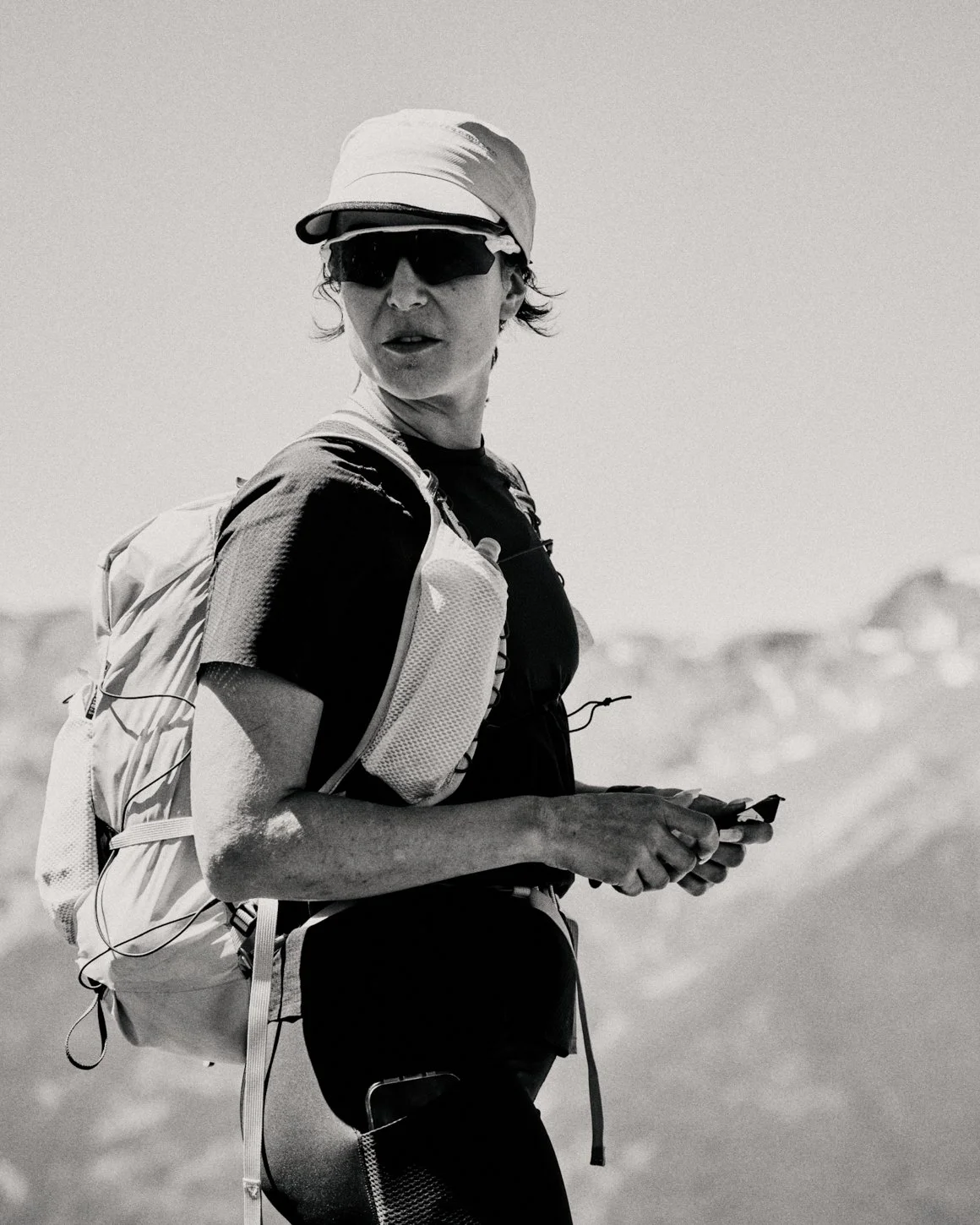 They waited. 

One by one, they appeared on the skyline and reached the Col de Vallouise. After 4 days, 125 kilometres and 7,500 metres of climbing. Thirsty, sun-baked and ready to descend. Shade and water were far below. But they waited. 

Shared tr
