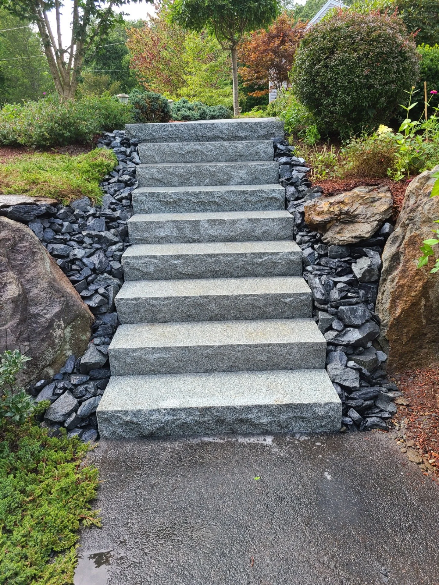 Steps in Rehoboth, MA