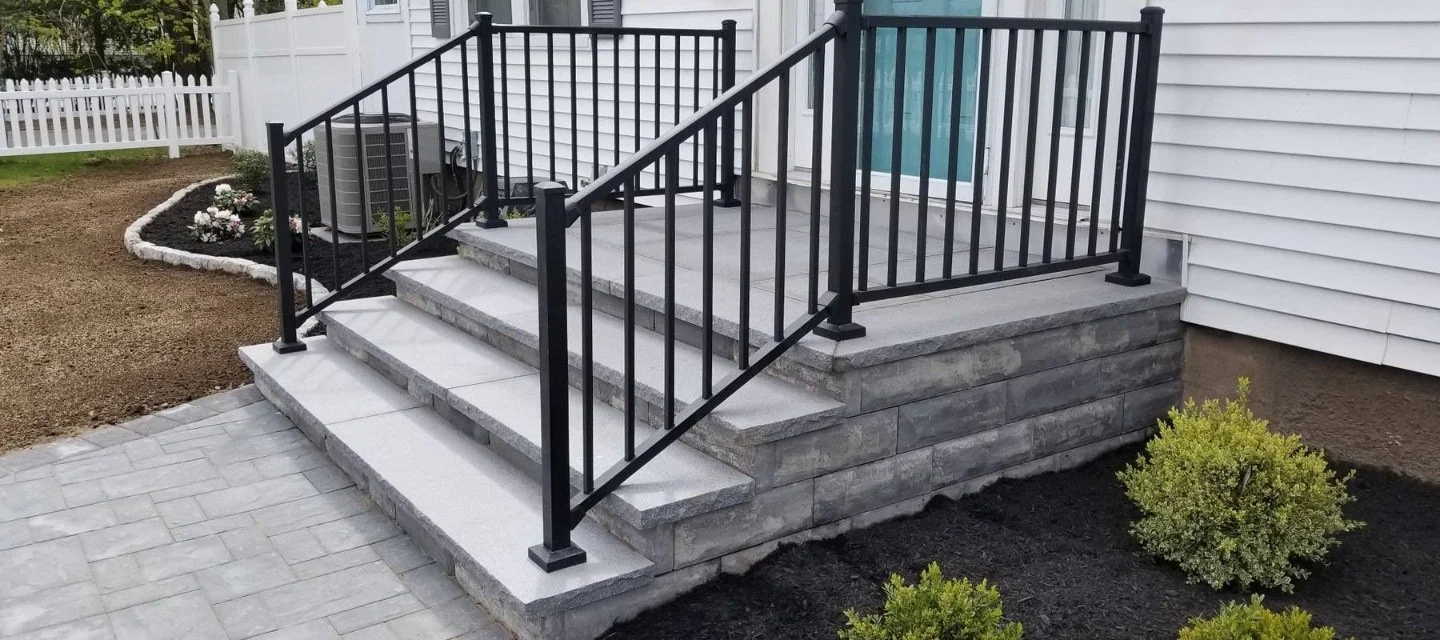 Paver entryway in Rehoboth, MA