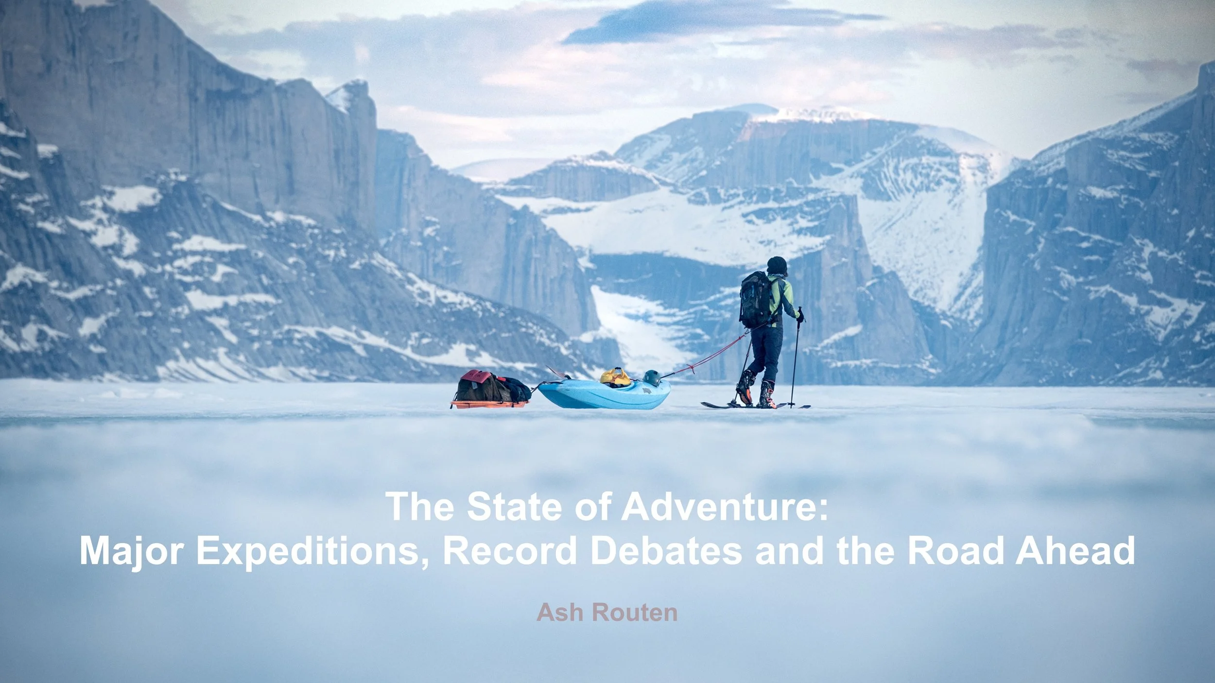 The State of Adventure in 2026: My Talk at Expedition Finse