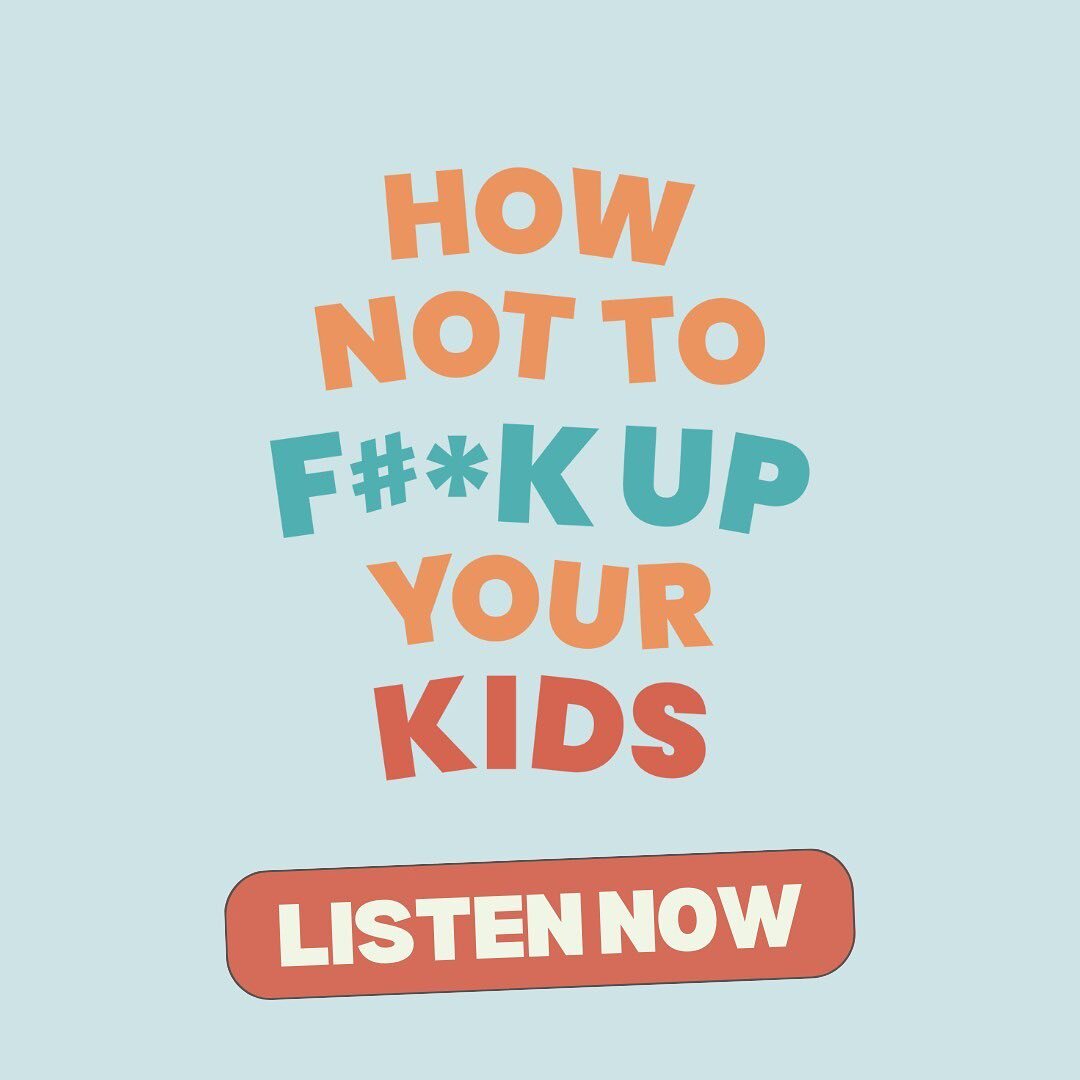 We are thrilled to announce you can listen to How Not To Fuck Up Your Kids on @spotify 

Our DMs are always open for questions and discussions &hearts;️