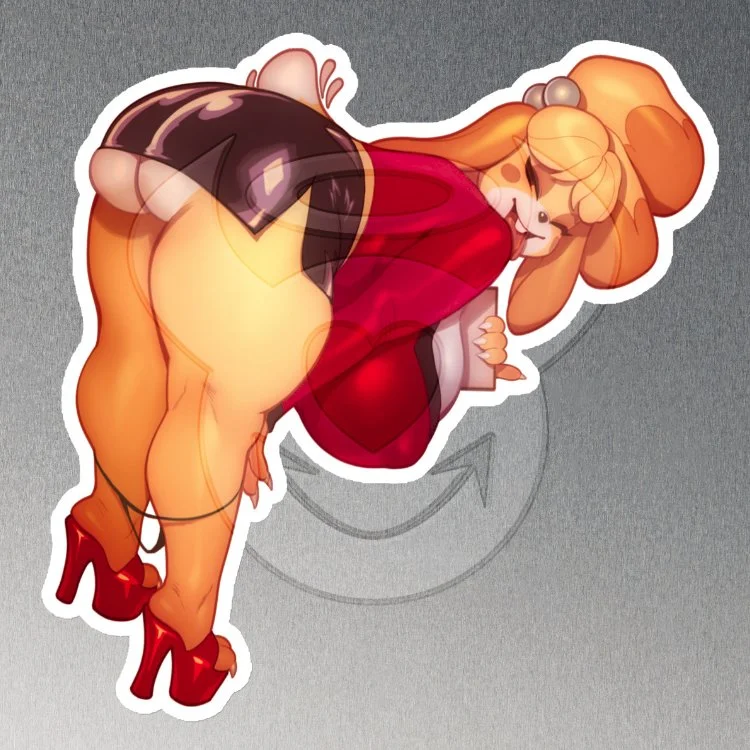 TRIPLE Thiccabelle - Thong! | Magnet