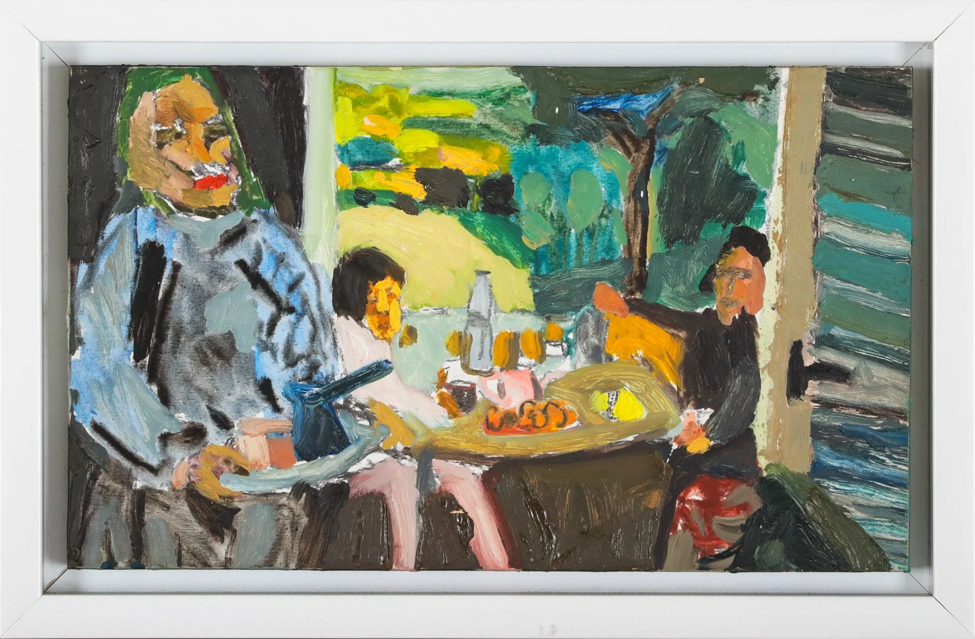 Issa Halloum « Sieste au café »
Dim: 35 x 21 cm
