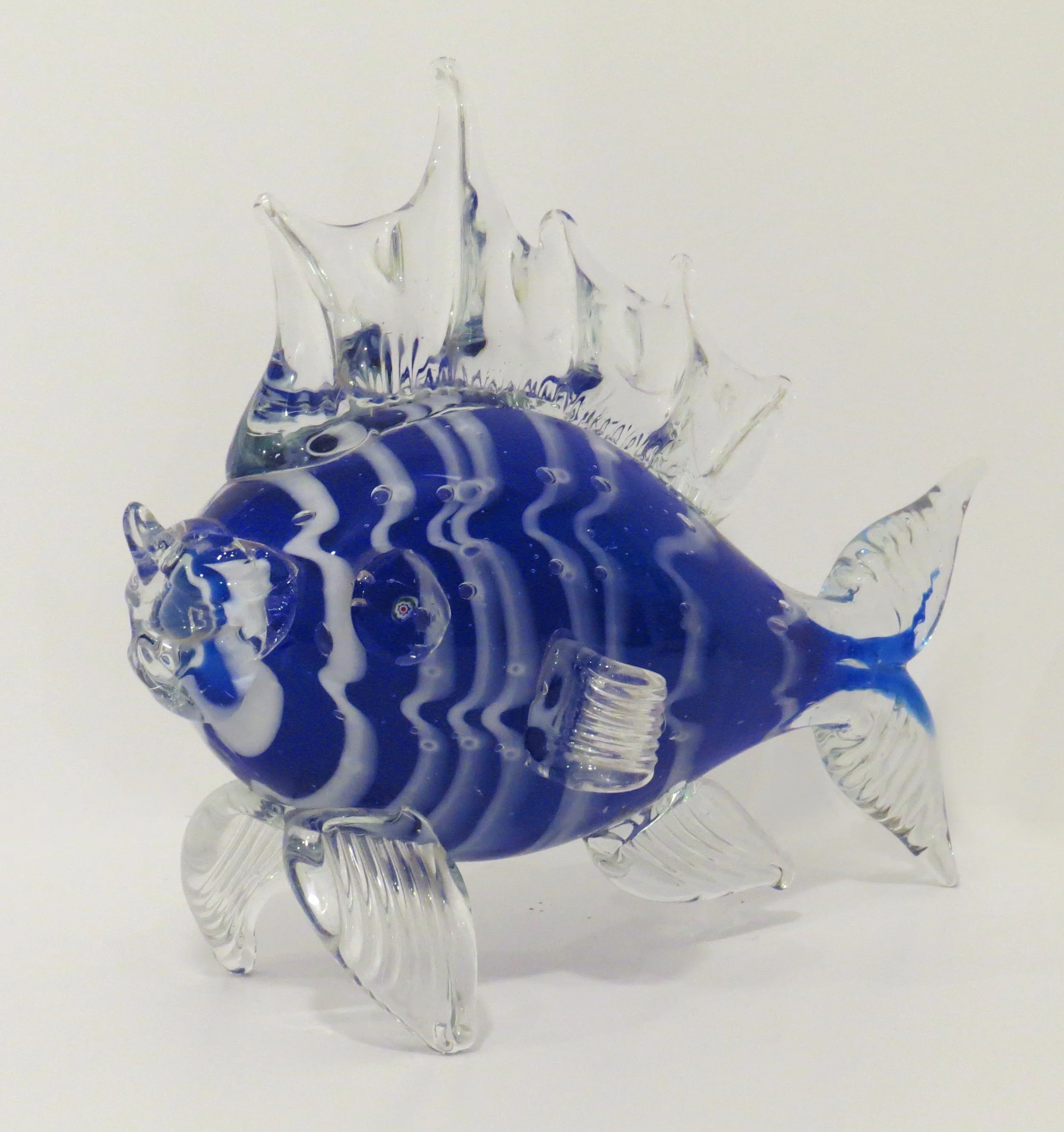 Height: 20 cm. Italy, signed S.B. Murano, 20th century.