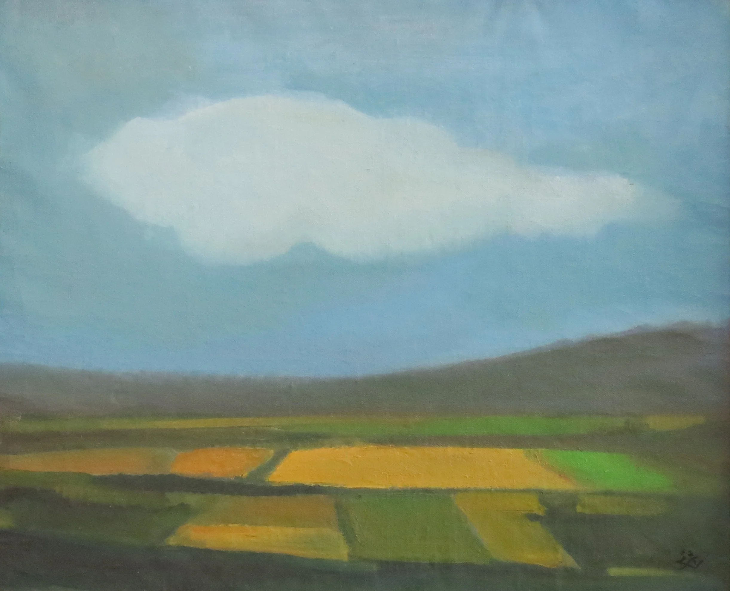 Rafic Charaf  « Bekaa»  
Dim: 51 x 43 cm
