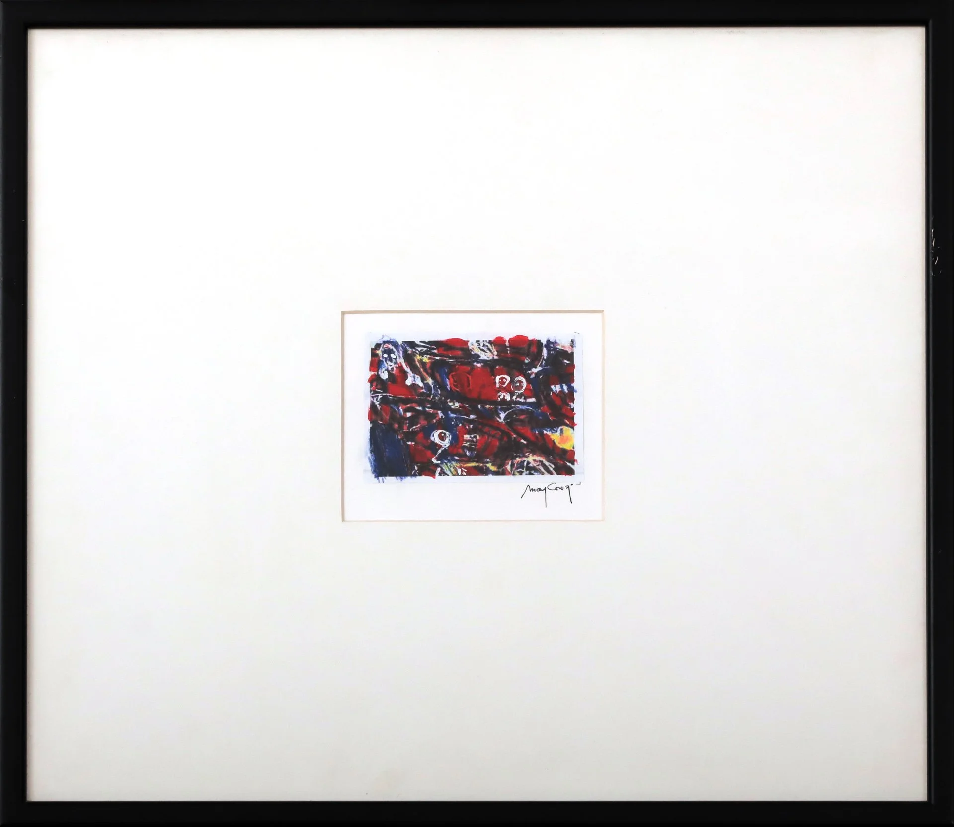 May Couzi « Abstraction »
Dim : 12 x 10 cm
