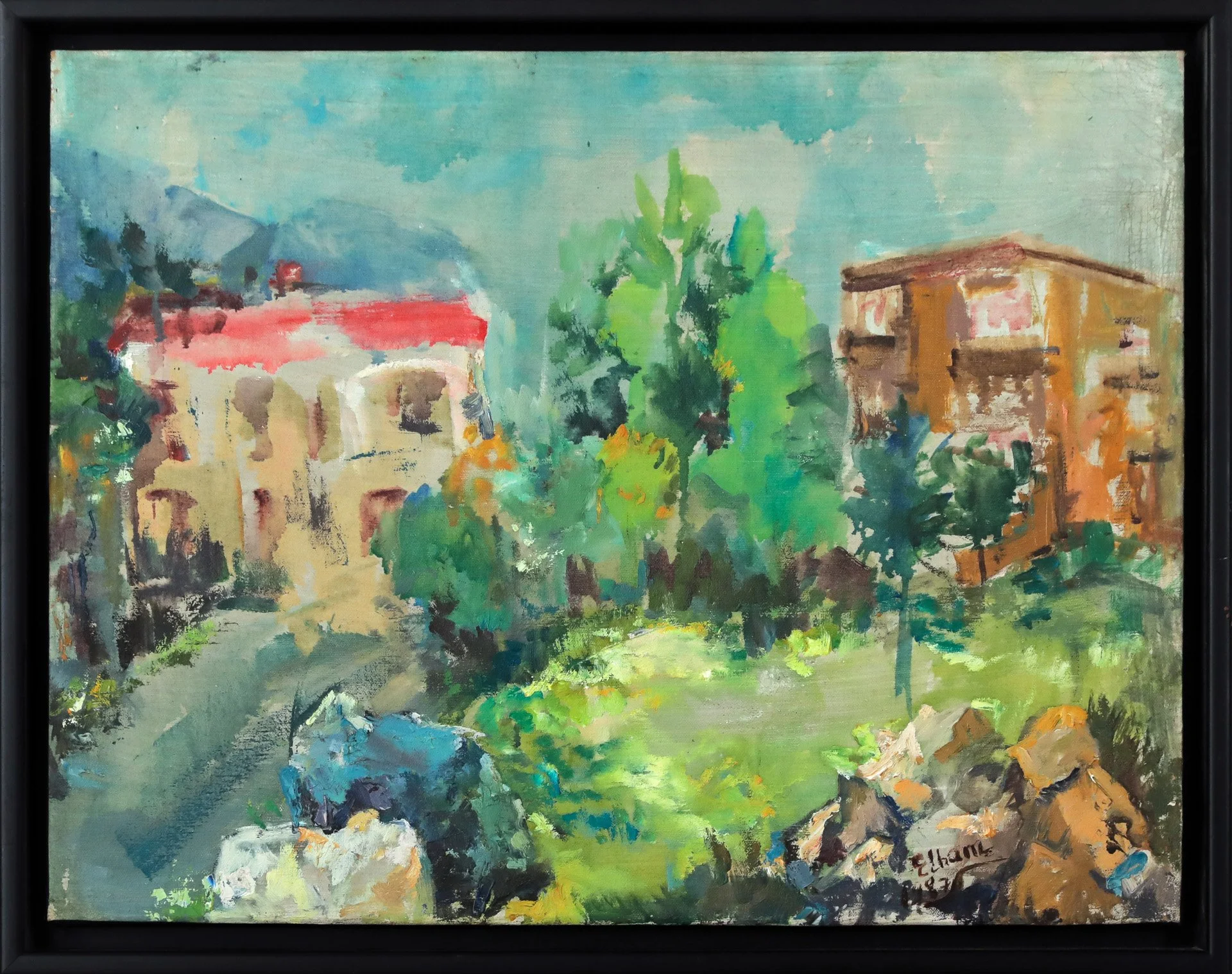 Elham « Chemin du Village »
Dim: 64 x 50 cm
